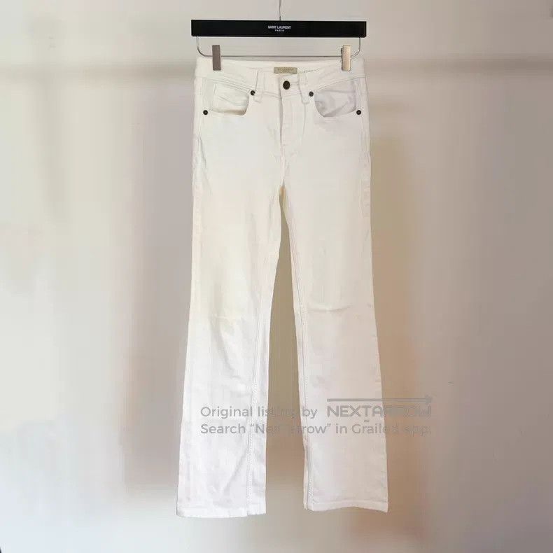 Bvlgari Bvlgari War Embroidered Twill Flared Trousers i Size US 26 / EU 42 - 1 Thumbnail