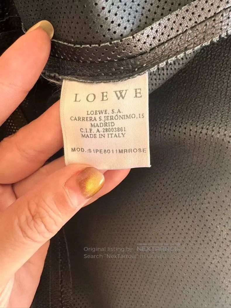 Loewe Loewe Cut-out Leather Jacket Size XS / US 0-2 / IT 36-38 - 4 Thumbnail