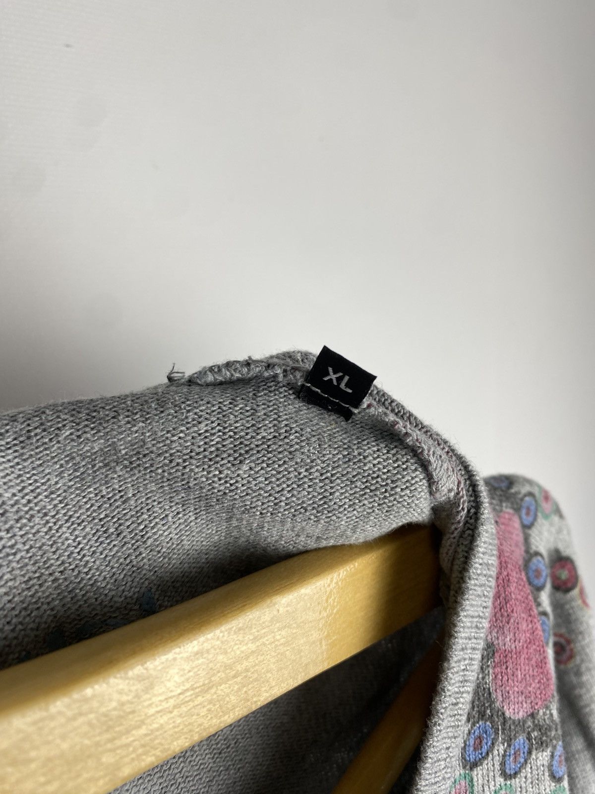 Designer × Desigual × Vintage Vintage Floral Japanese Style Longsleeve Sweatshirt Slim Size XL / US 12-14 / IT 48-50 - 3 Thumbnail