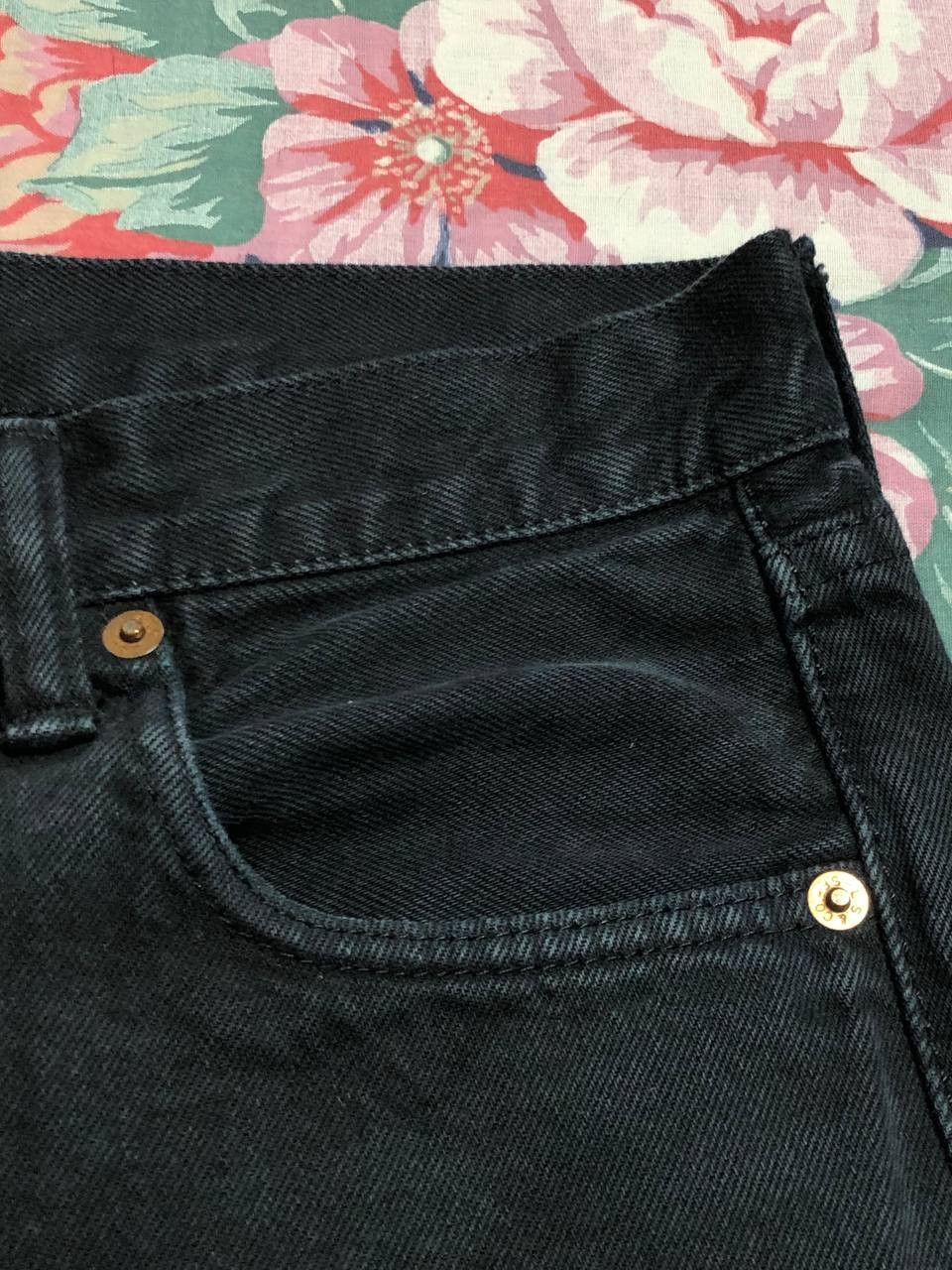 Levi's Vintage Levi's Red Tab Black Denim Jeans Size US 30 / EU 46 - 5 Thumbnail