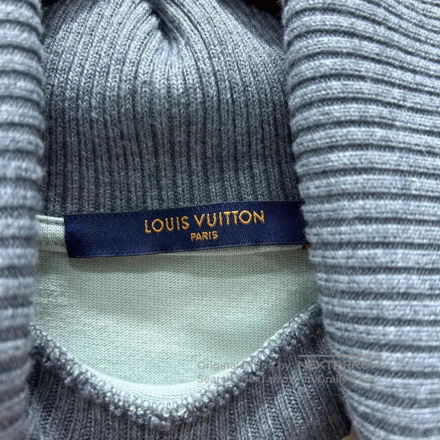 Louis Vuitton Blue Long Sleeve Turtleneck Shirt Size S. Size US S / EU 44-46 / 1 - 3 Thumbnail