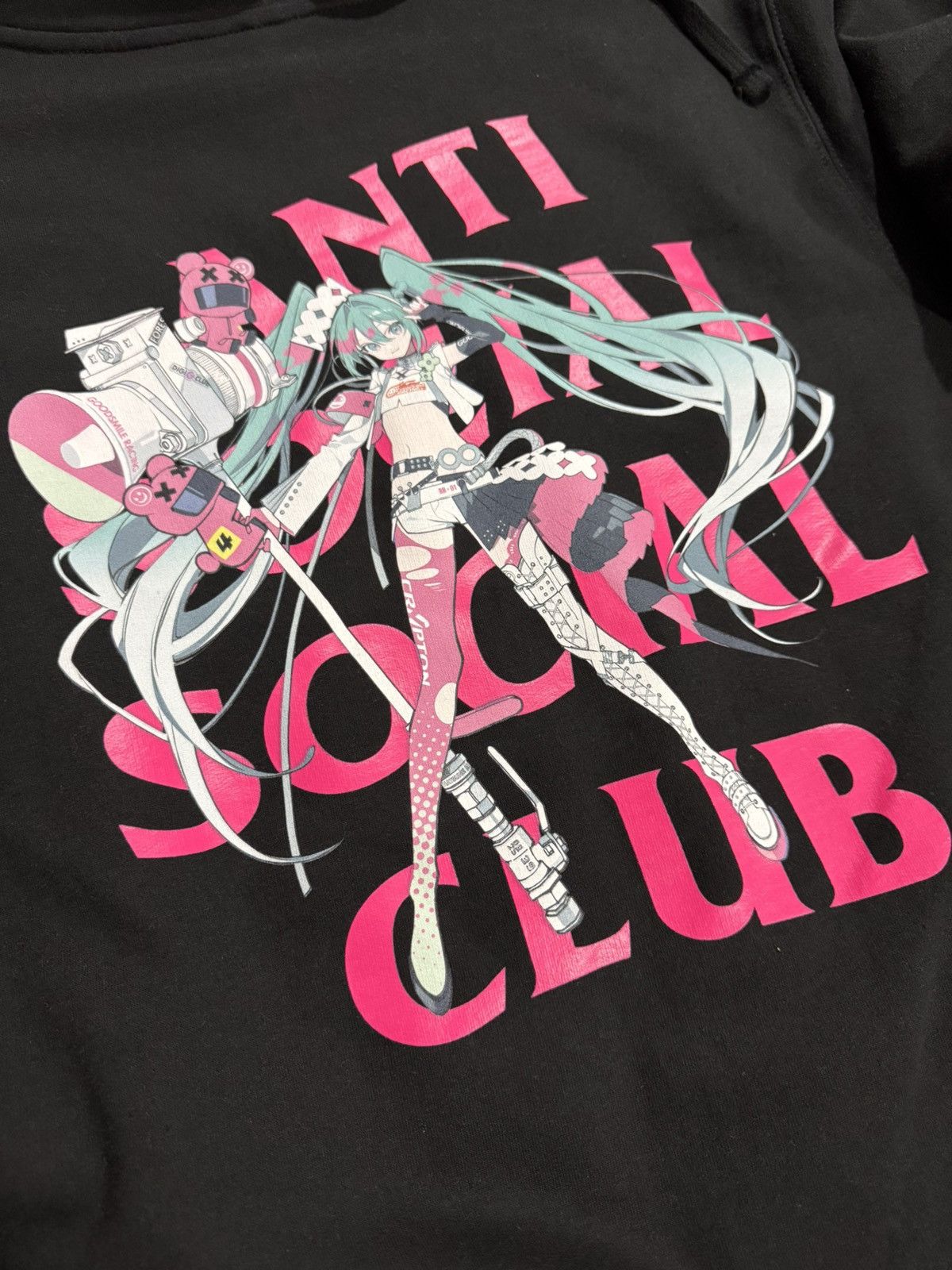 Anti Social Social Club ASSC x Goodsmile Racing Virtual Echo Hoodie Size US S / EU 44-46 / 1 - 4 Thumbnail