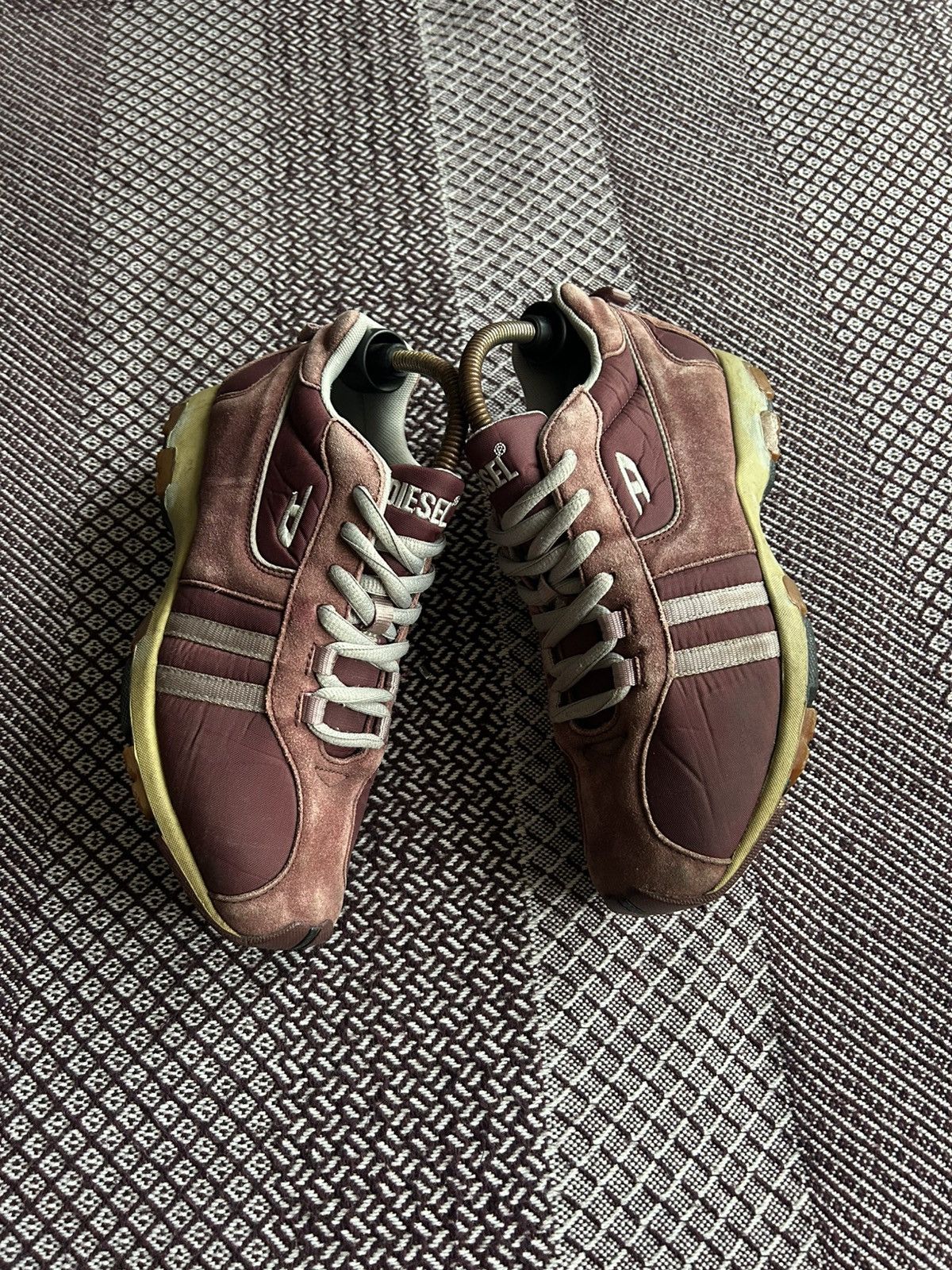 Diesel Vintage Diesel Footwear Low Top Shoes Streetwear Style Rare Size US 8.5 / IT 38.5 - 9 Thumbnail