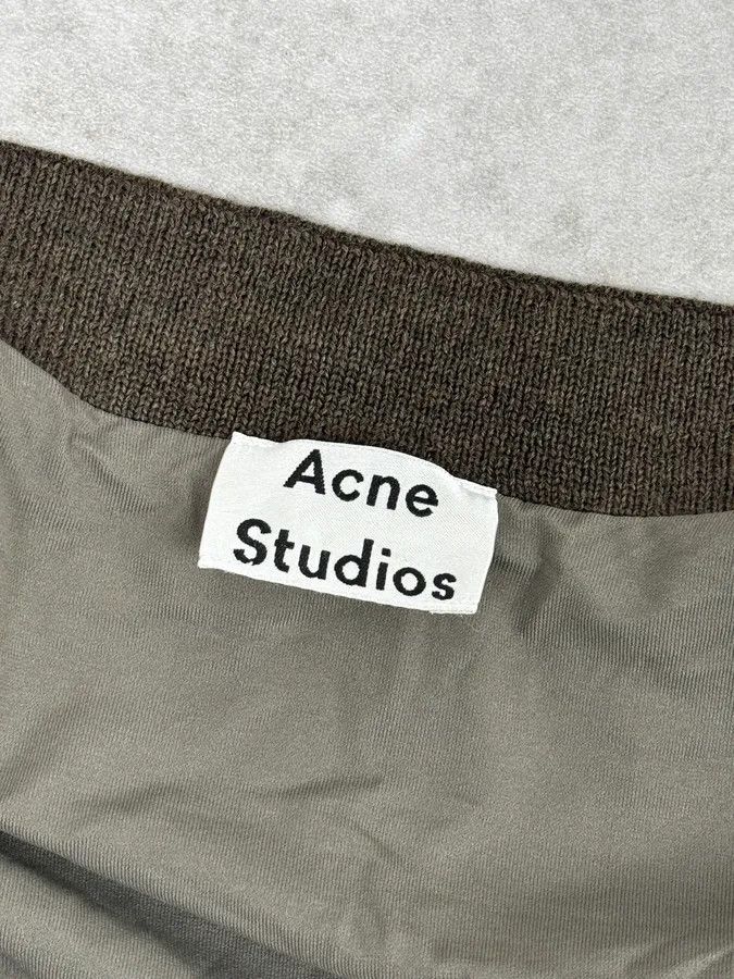 Acne Studios AW2015 Acne Studios Light Khaki Green Bomber Jacket Size US M / EU 48-50 / 2 - 9 Thumbnail