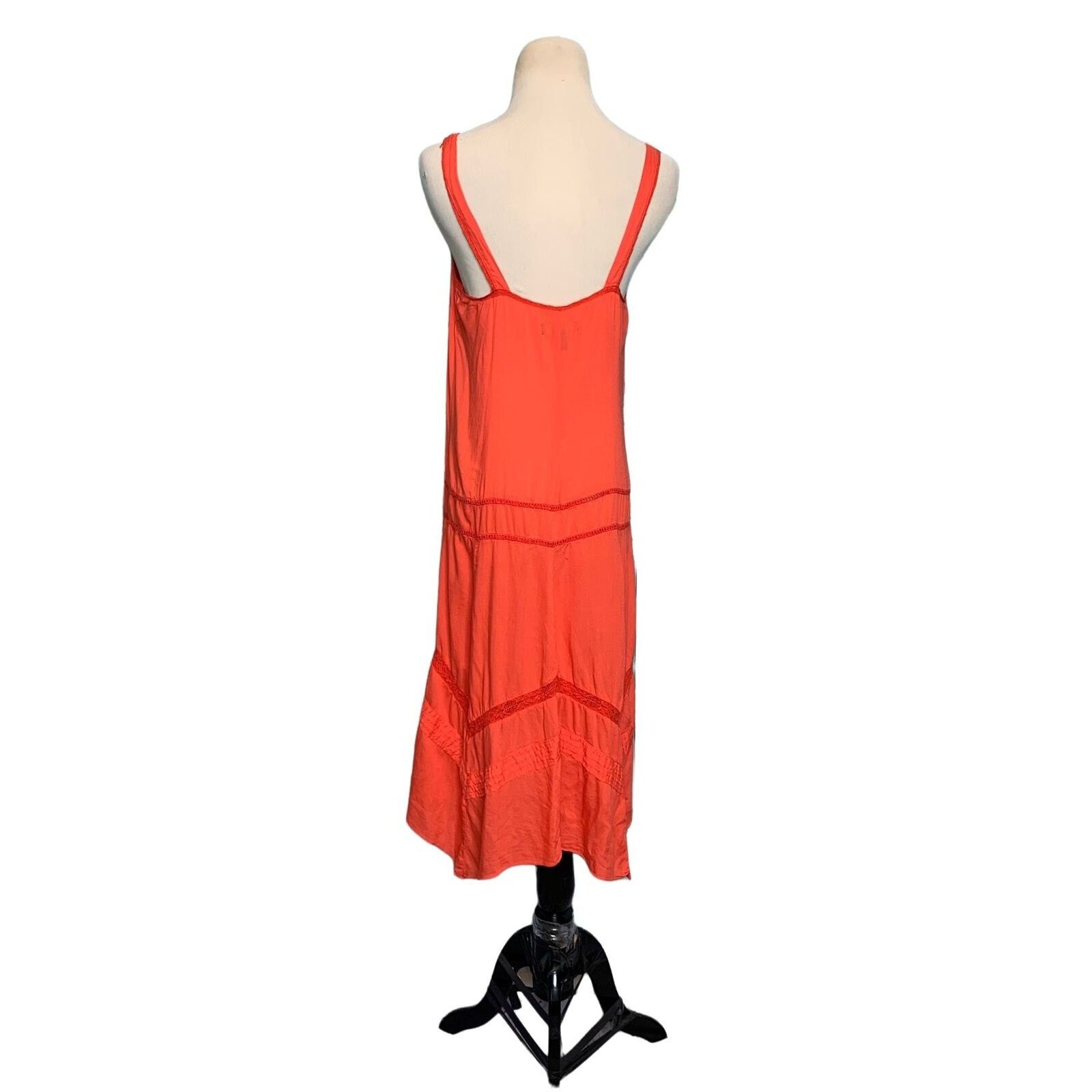Old Navy Old Navy orange sleeveless boho midi dress size XS Size XS / US 0-2 / IT 36-38 - 2 Thumbnail