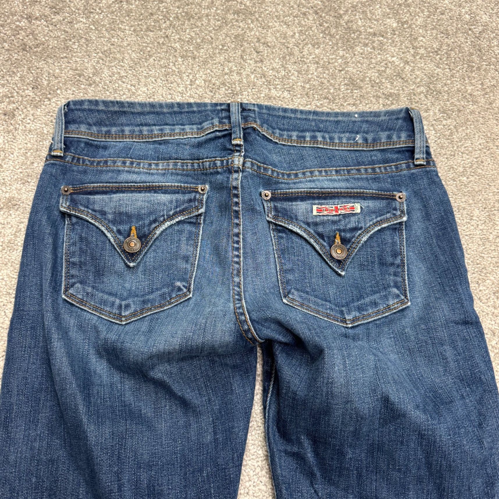 Hudson Hudson Nicole Mid Rise Ankle Jeans Womens 27 Slim Fit Medium Wash 30x29 Blue Streetwear Size 30" / US 8 / IT 44 - 5 Thumbnail