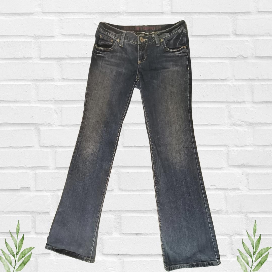 Designer Mossimo Supply Co Women's 7R Fit 6 Bootcut Western Jeans Size 28" / US 6 / IT 42 - 3 Thumbnail