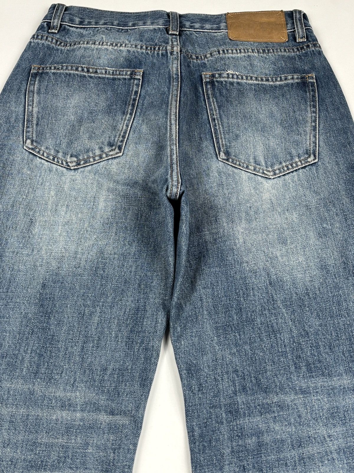 Celine Hedi Slimane - S/S 2020 Union Washed Flared Jeans Size 27" / US 4 / IT 40 - 5 Thumbnail
