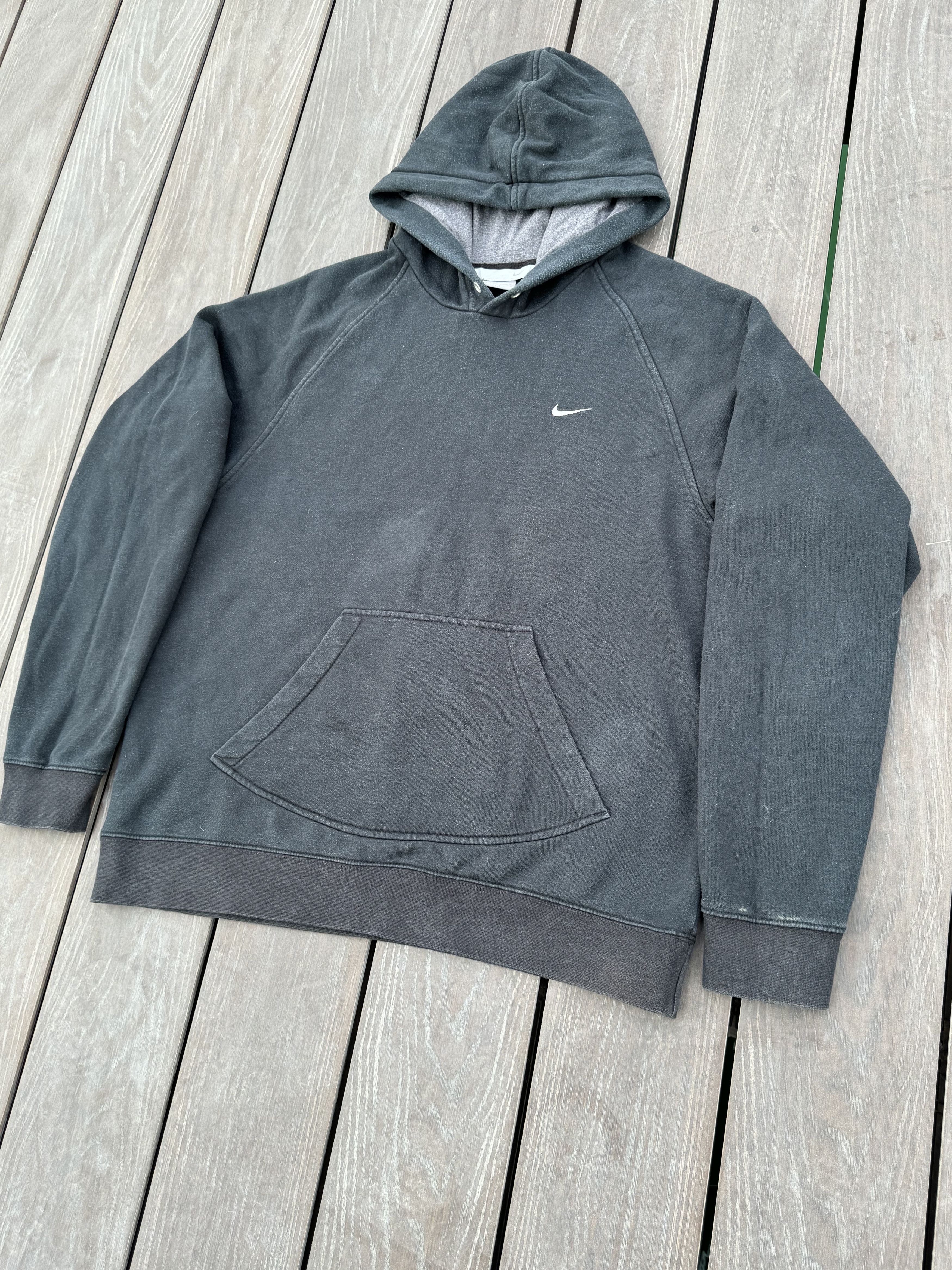 Nike VTG 2000’s Nike Check Swoosh Hoodie Sweatshirt Size US M / EU 48-50 / 2 - 4 Thumbnail