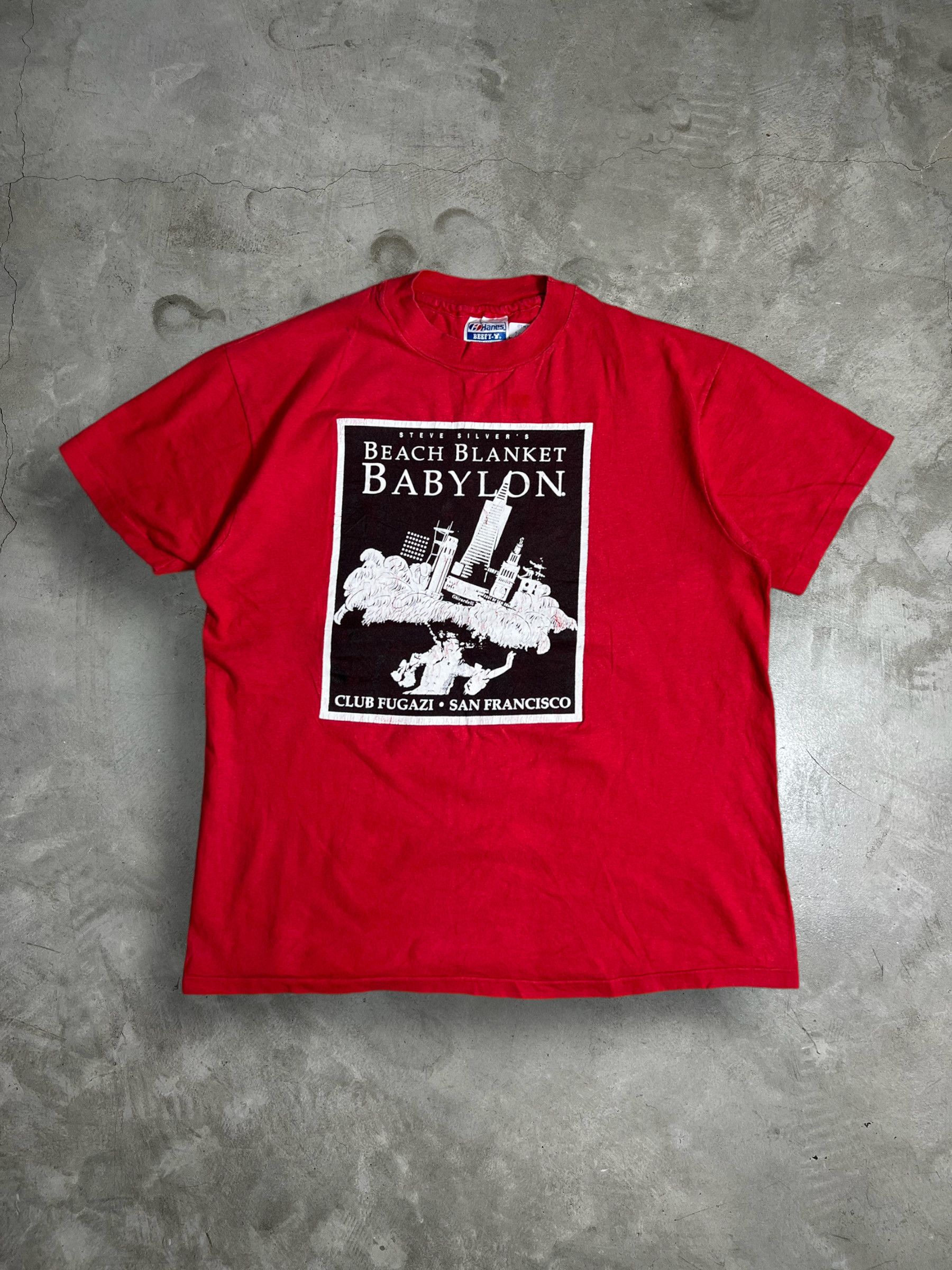 Vintage Vintage 90s Beach Blanket Babylon Venue Promo T (M) GTME236 Size US M / EU 48-50 / 2 - 1 Thumbnail