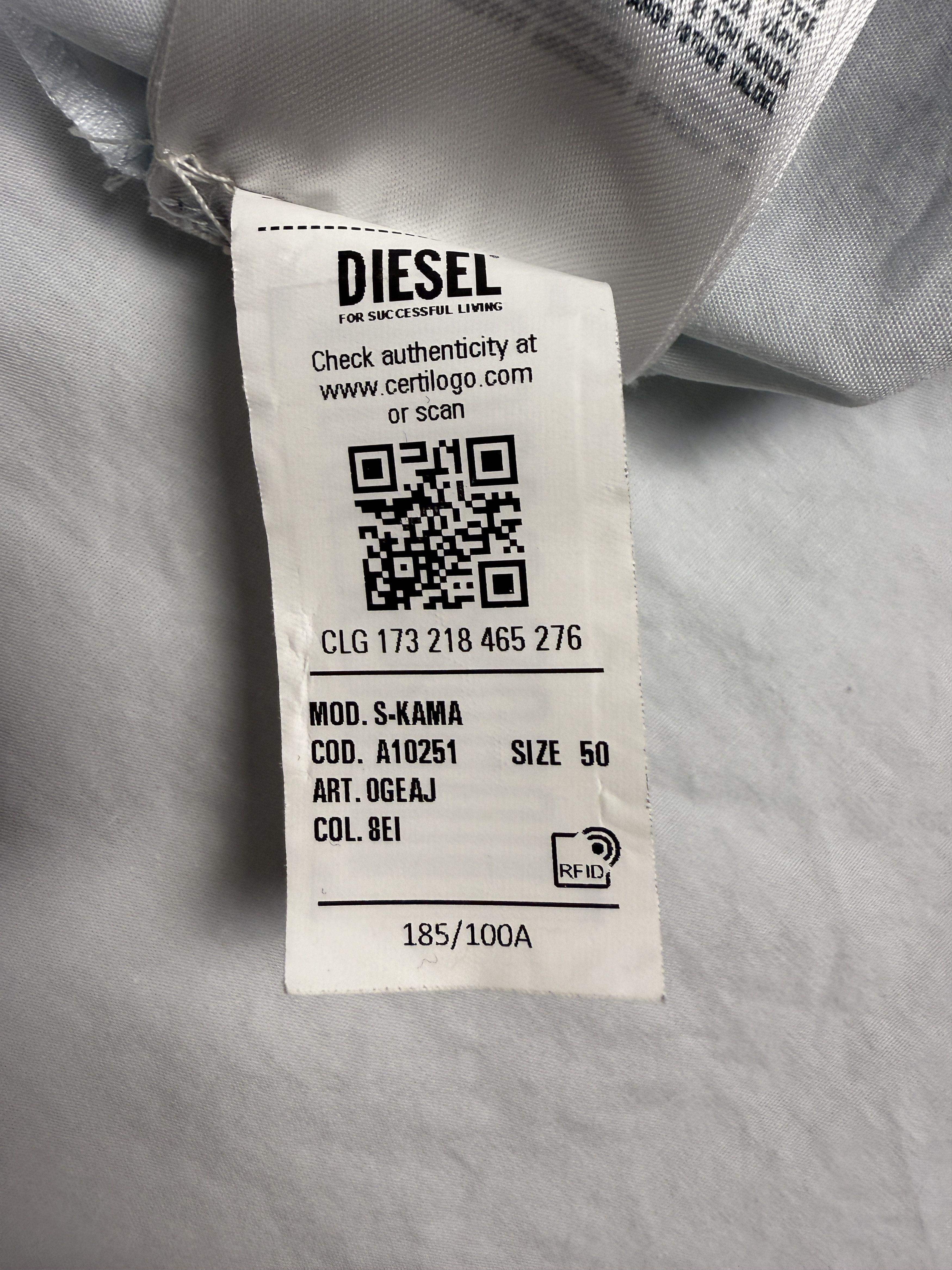 Diesel $490 Diesel S-KAMA Shirt Size US M / EU 48-50 / 2 - 15 Thumbnail