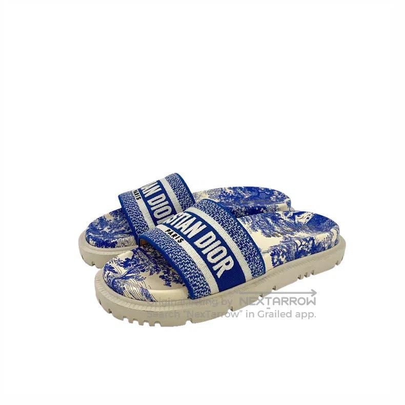 Dior Dior Blue logo letter embroidery thick-soled casual round- Size US 6.5 / IT 36.5 - 1 Thumbnail