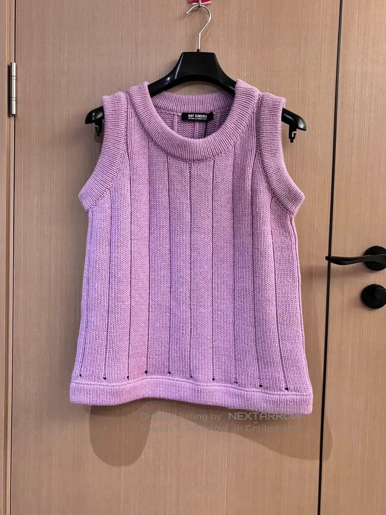 Raf Simons Raf Simons Show style large silhouette woollen vest Size US S / EU 44-46 / 1 - 1 Thumbnail