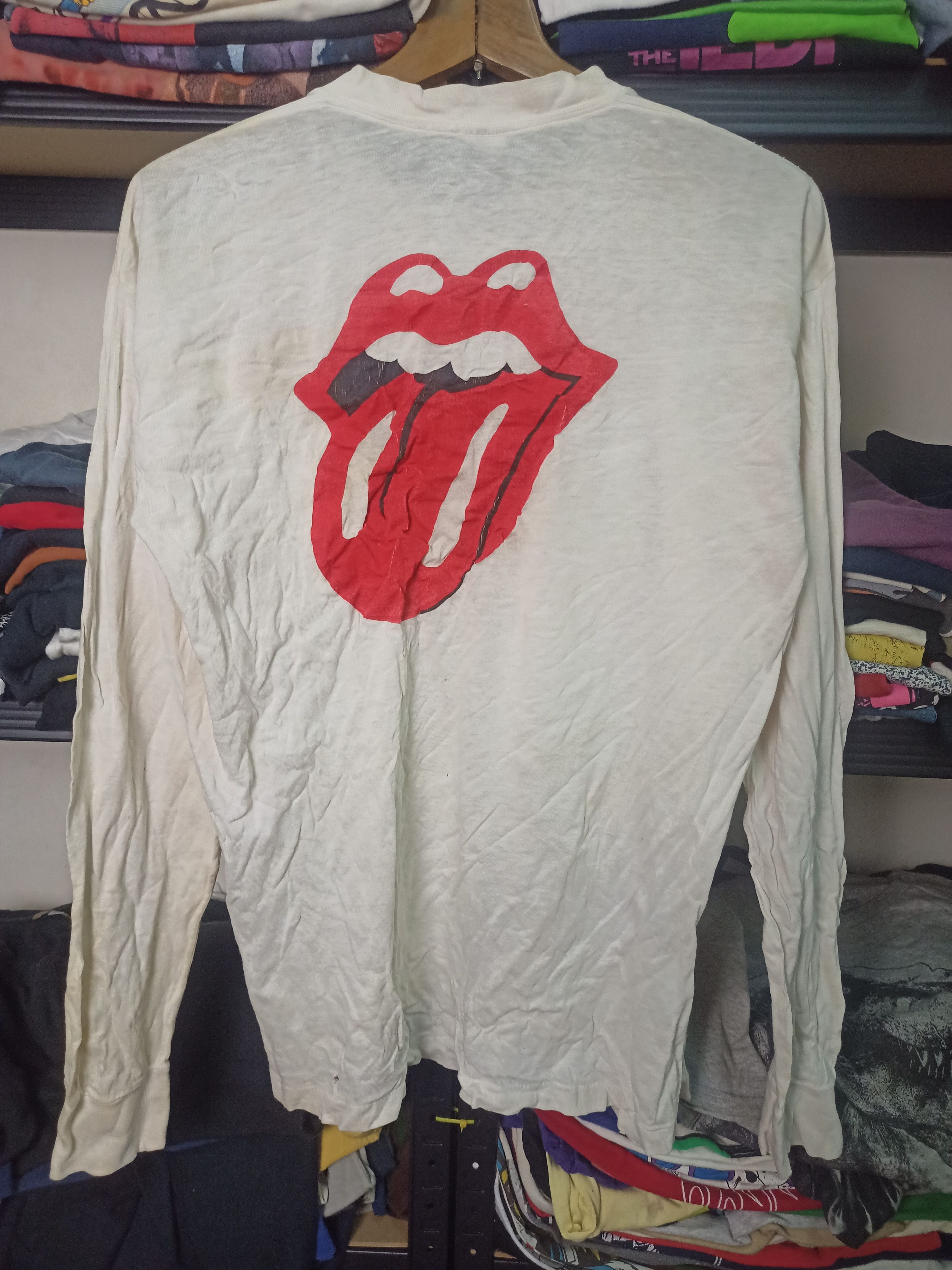 Band Tees × Vintage Vintage Rare 80s Rolling Stones Single Pocket Size US M / EU 48-50 / 2 - 4 Thumbnail
