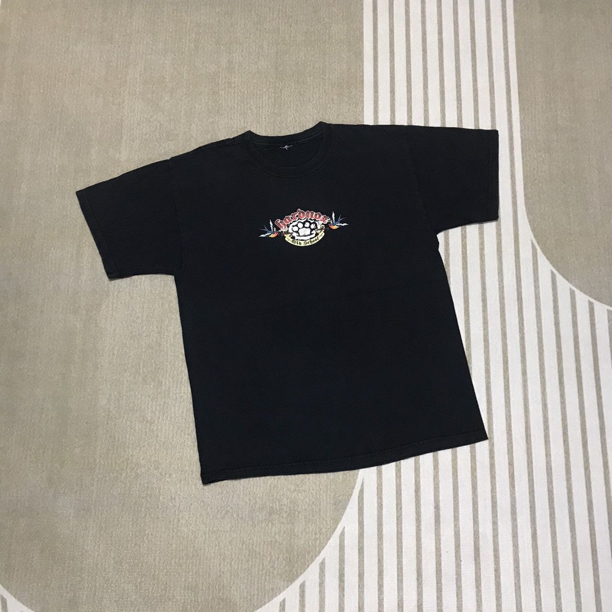 Vintage HARDNOX OLD SCHOOL ANTI EAST TEE Size US M / EU 48-50 / 2 - 5 Thumbnail