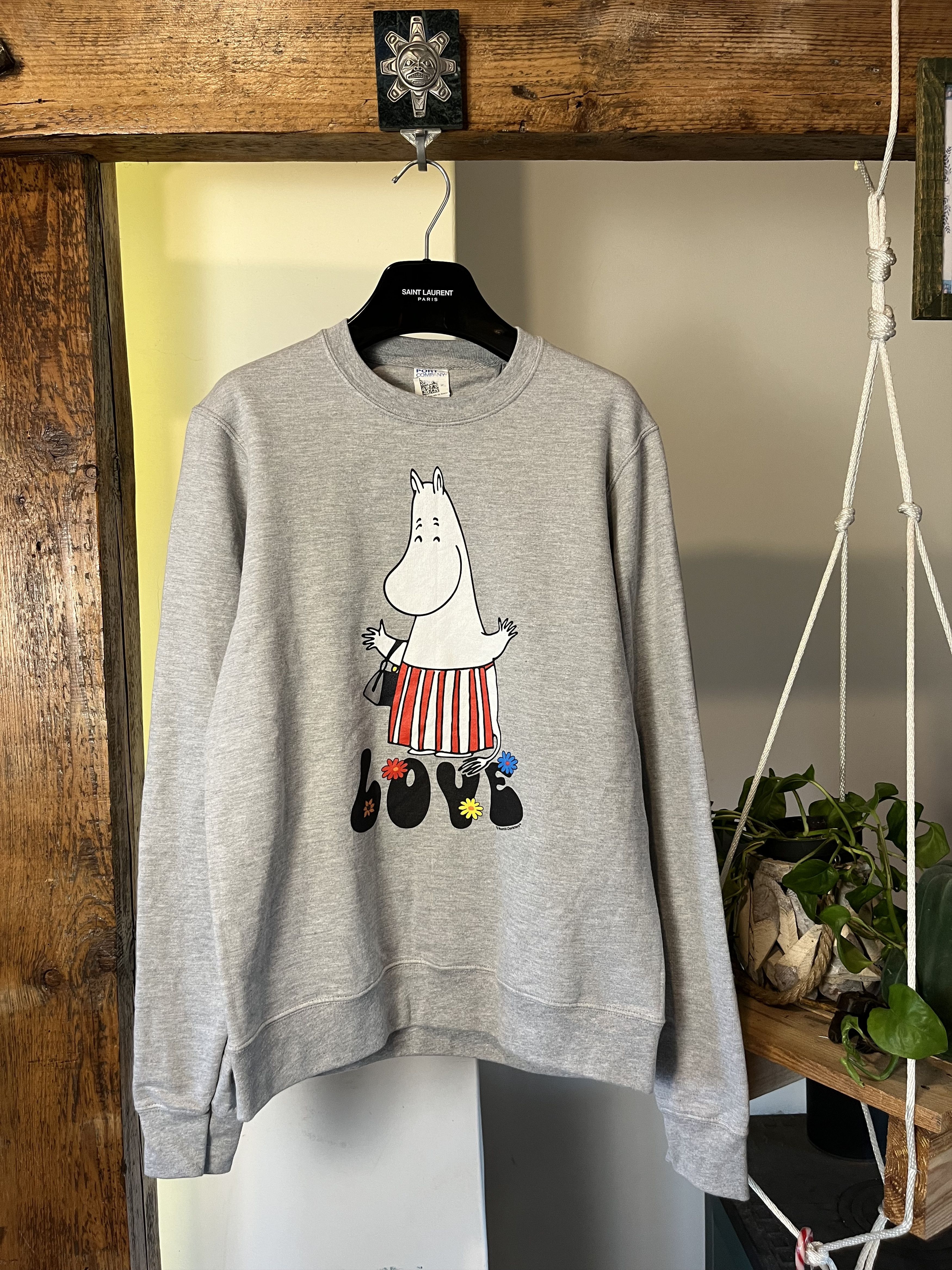 Anime × Japanese Brand Vintage yk2 Moomin Muminki Love Art Anima Movie Cartoon Size US S / EU 44-46 / 1 - 1 Thumbnail