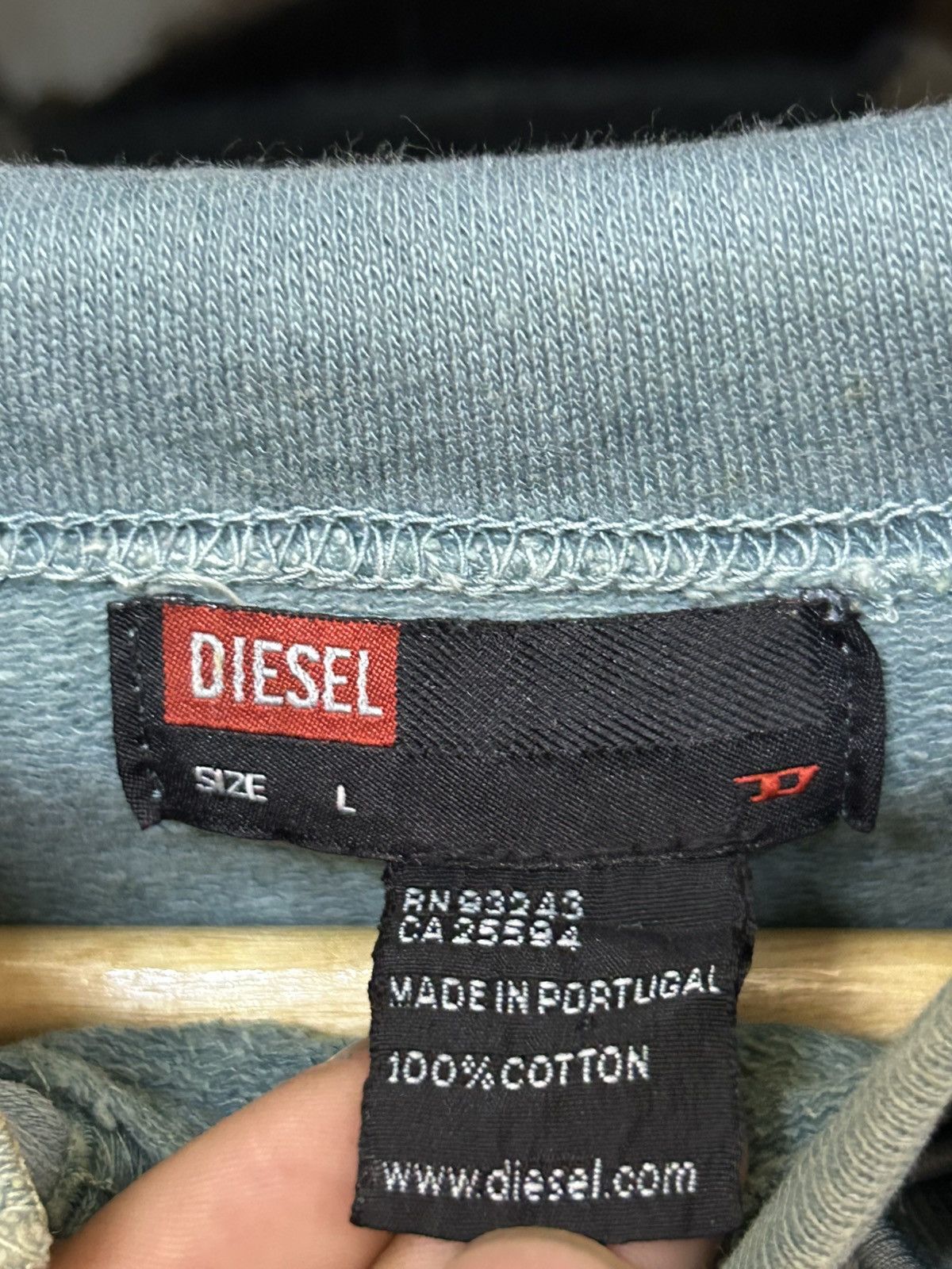 Diesel Very Rare Vintage Diesel hoodie Size US M / EU 48-50 / 2 - 5 Thumbnail