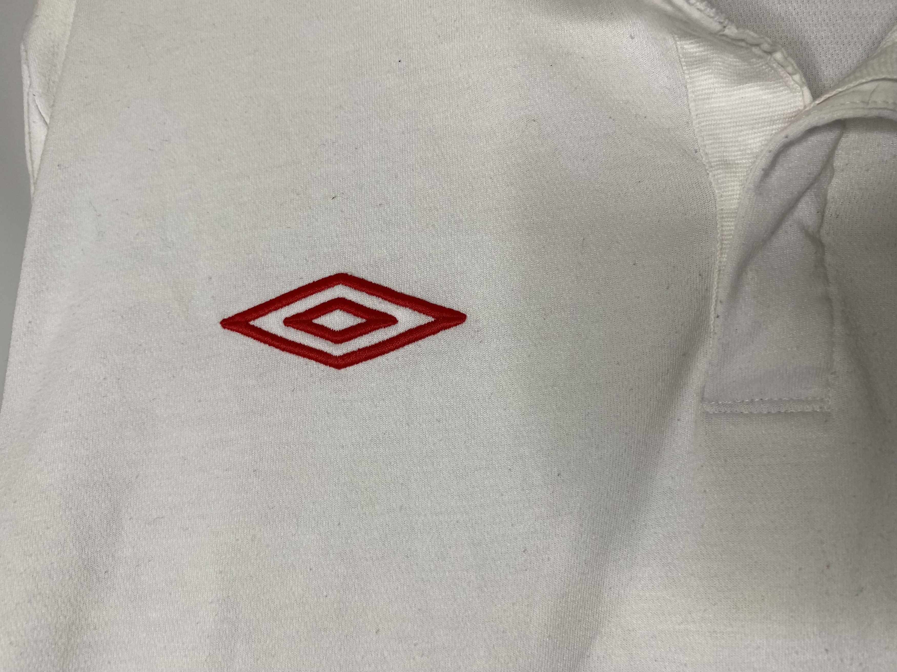 UEFA × Umbro ENGLAND TEAM 2009 2010 HOME FOOTBALL SHIRT SOCCER JERSEY Size US M / EU 48-50 / 2 - 4 Thumbnail