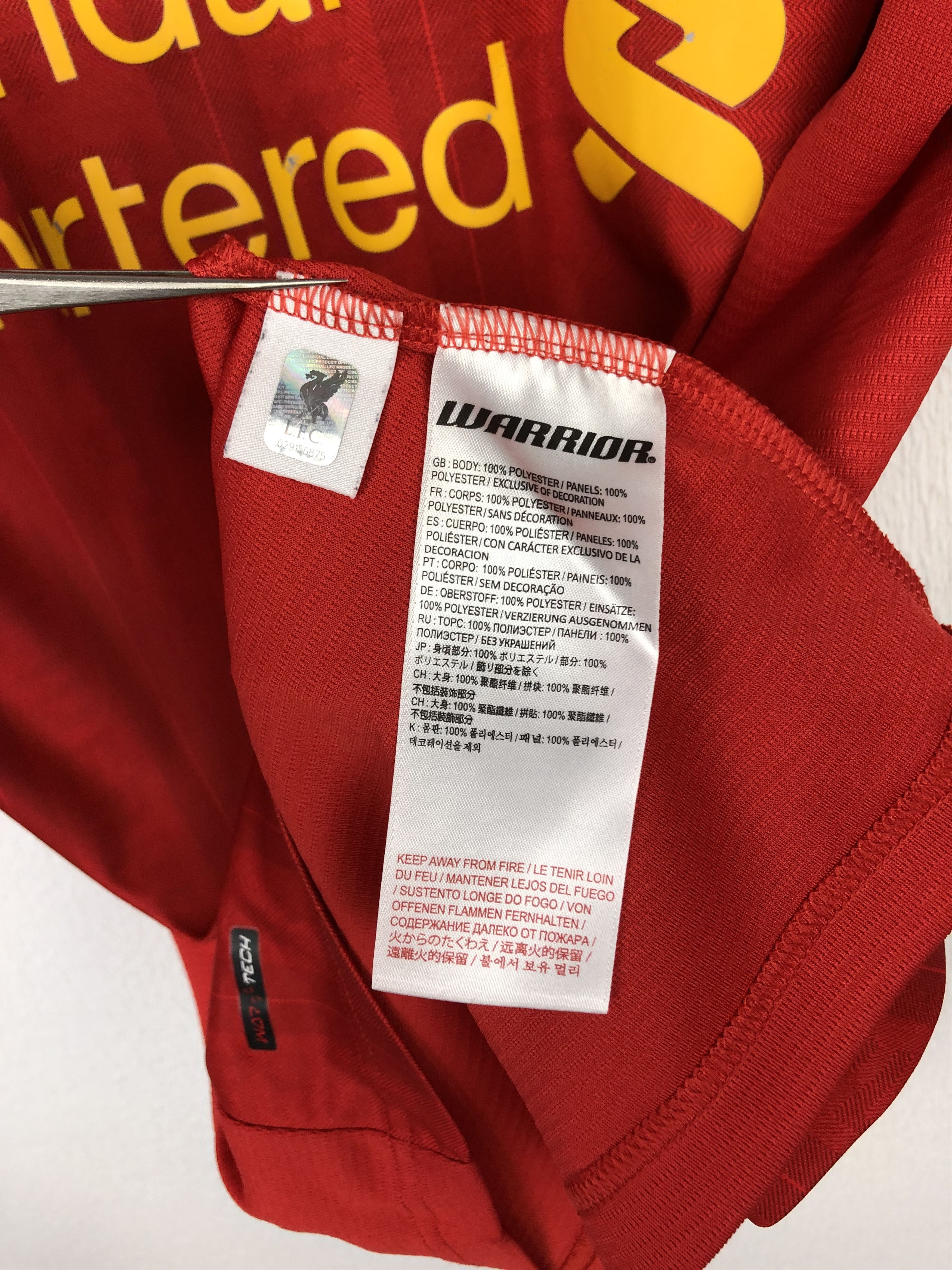 Other Liverpool football shirt 2013 Soccer #15 Sturridge Jersey Size US M / EU 48-50 / 2 - 6 Thumbnail