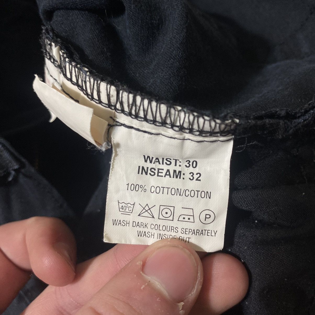 Yves Saint Laurent Black YSL Jeans Pants Yves Saint Laurent Jeans Size US 30 / EU 46 - 14 Thumbnail