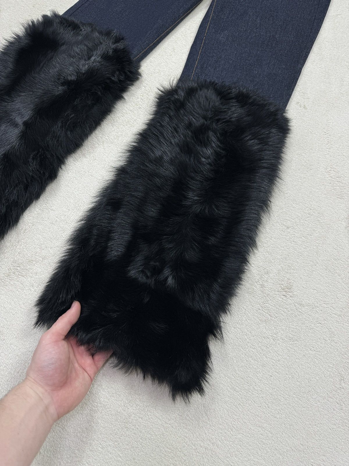 Fendi Fendi Fur Jeans Fall RTW 2015 $3750 MSRP Size 27" / US 4 / IT 40 - 3 Thumbnail