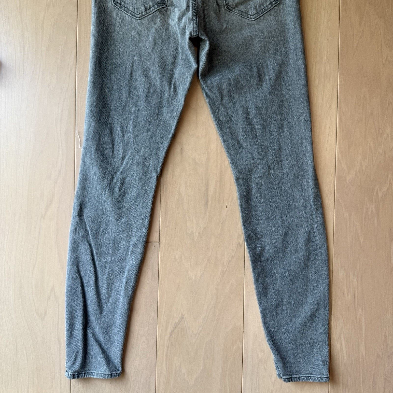 MOTHER Mother Looker Jeans Women's 29 Gray Distressed Boho Party Size 29" - 8 Thumbnail