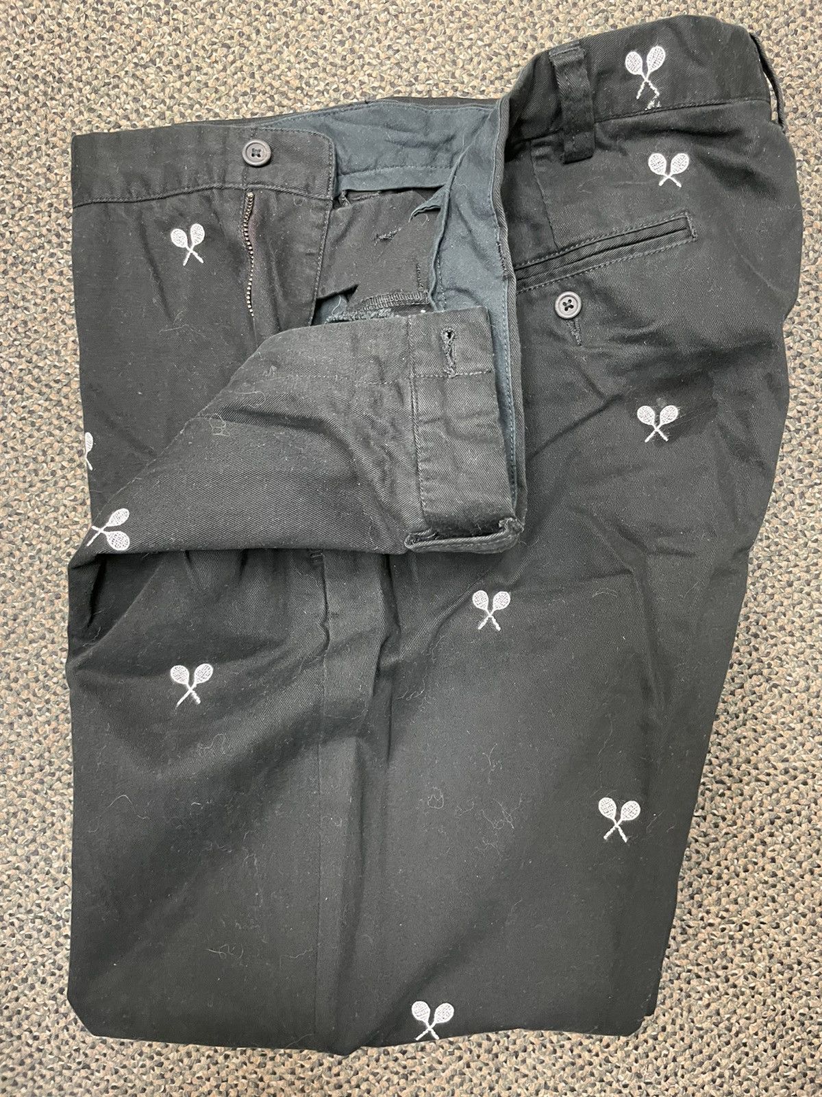 Polo Ralph Lauren × Vintage Embroidered Tennis Chino Pant Size US 38 / EU 54 - 2 Thumbnail