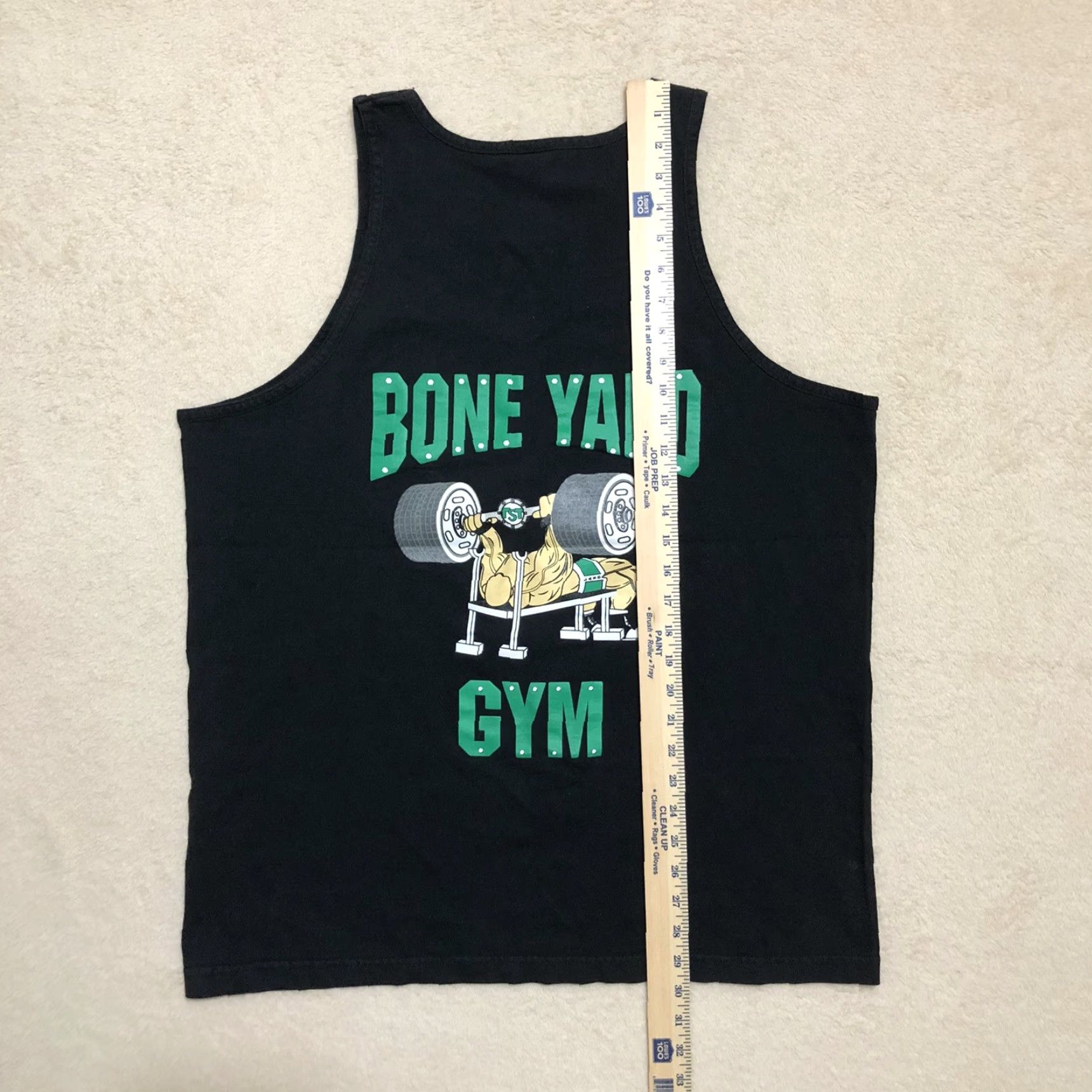 Vintage Bone Yard Gym Mens XL Tank Top LASD Los Angeles Sheriff Department VTG Size US XL / EU 56 / 4 - 6 Thumbnail
