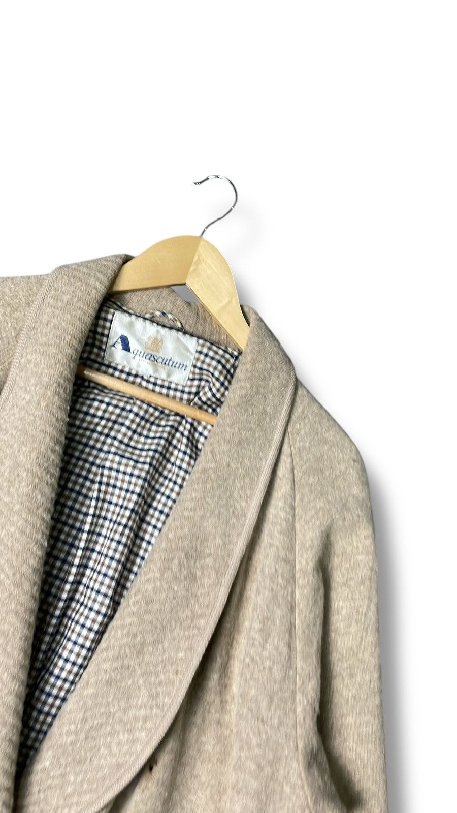 Aquascutum × Japanese Brand × Vintage Vintage Aquascutum Long Outerwear Coat (77) Size US M / EU 48-50 / 2 - 8 Thumbnail
