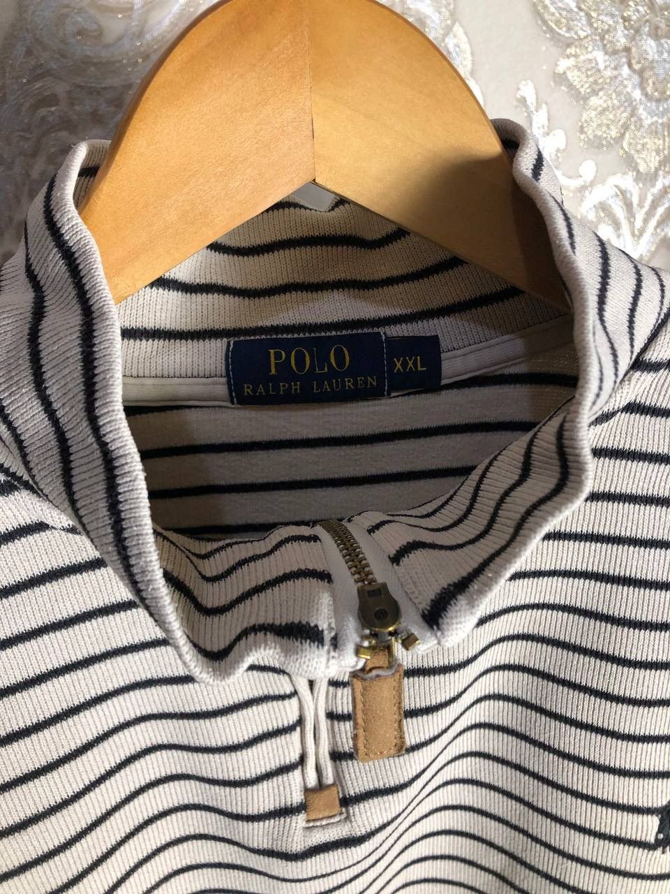 Polo Ralph Lauren VINTAGE POLO RALPH LAUREN ZIP SWEATER DESIGNER CASUAL 90s Size US XXL / EU 58 / 5 - 3 Thumbnail