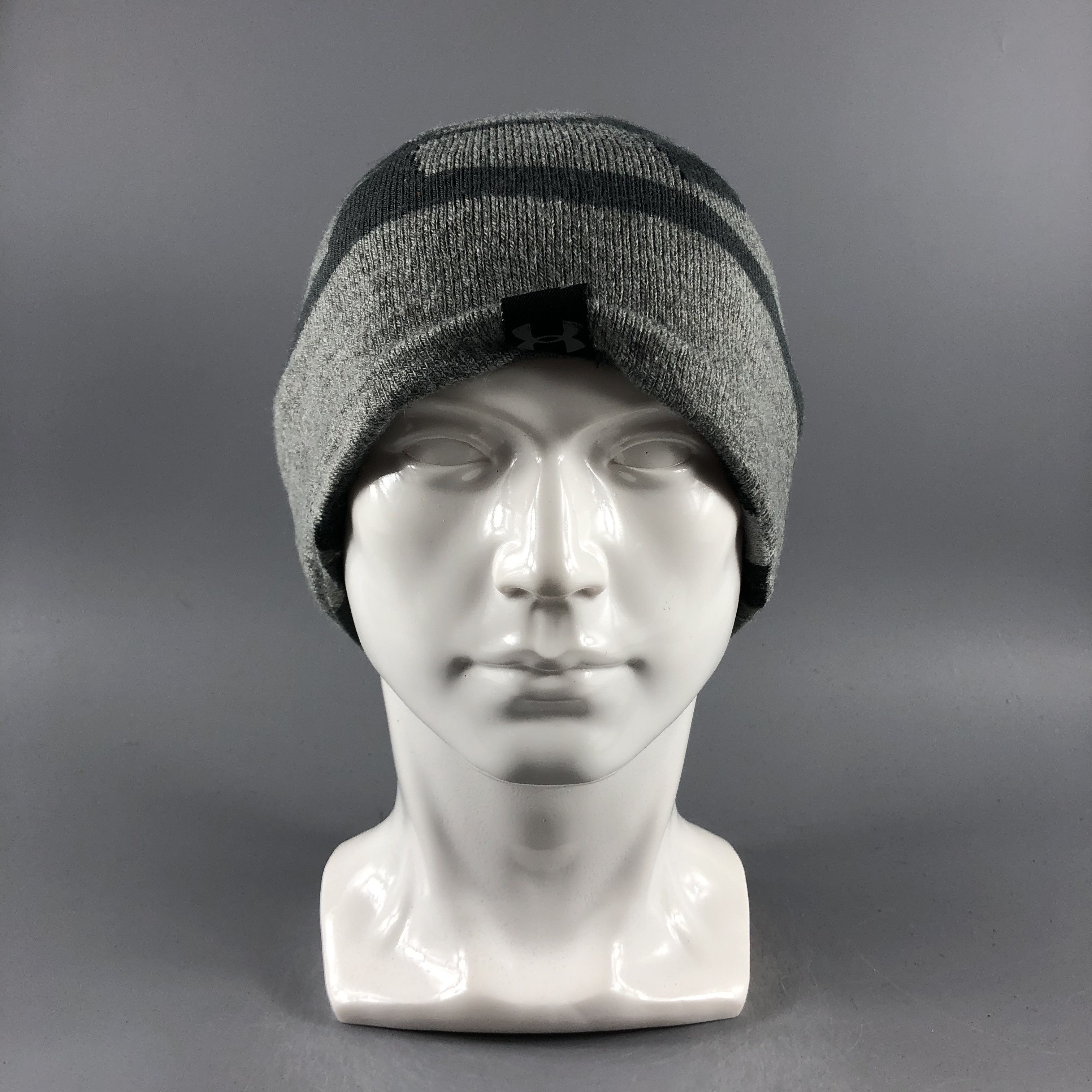 Under Armour × Vintage Under Armour Big Logo Beanie Snow Hat Snow Cap -D477 Size ONE SIZE - 6 Thumbnail