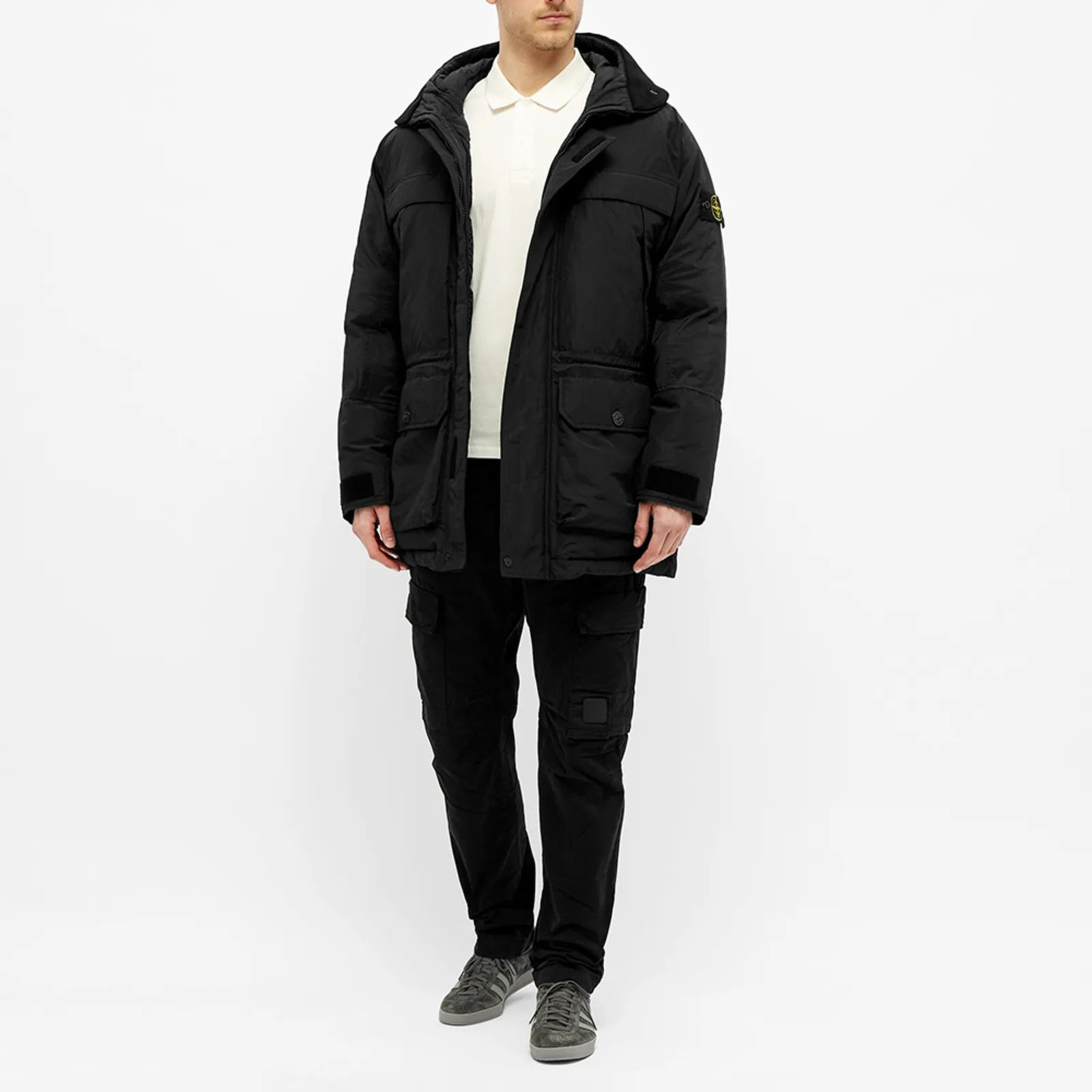 Stone Island Stone Island Micro Reps Down Parka / Black / Size M 