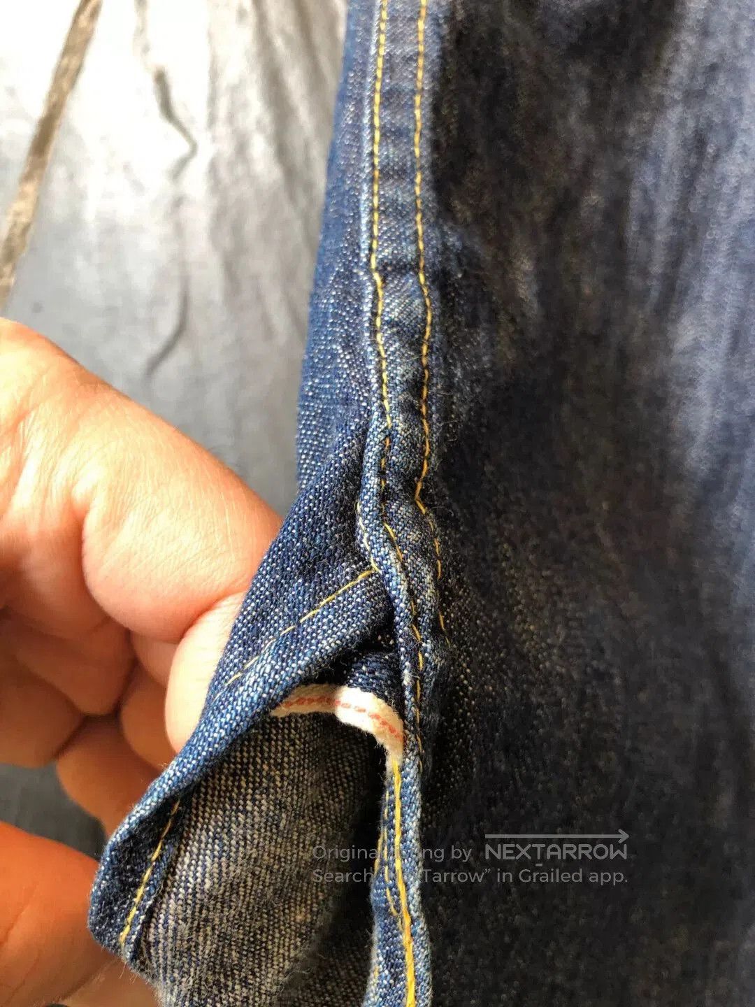 The Real McCoy's Joe McCoy Men's Denim T. Size US M / EU 48-50 / 2 - 4 Thumbnail