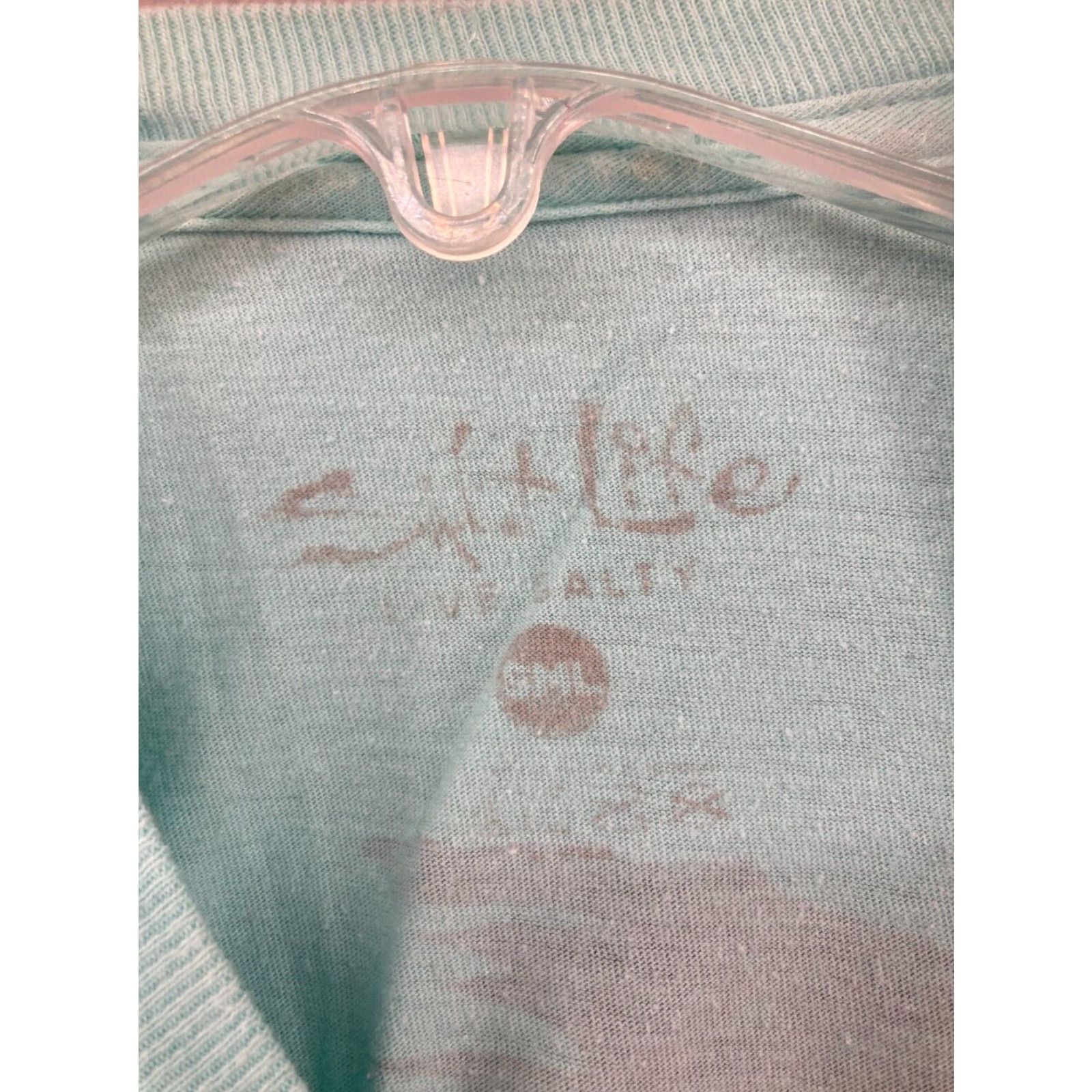 Vintage Salt Life Mens Small Blue Skull Hooks Fishing TShirt Live Salty Coastal Size US S / EU 44-46 / 1 - 5 Thumbnail