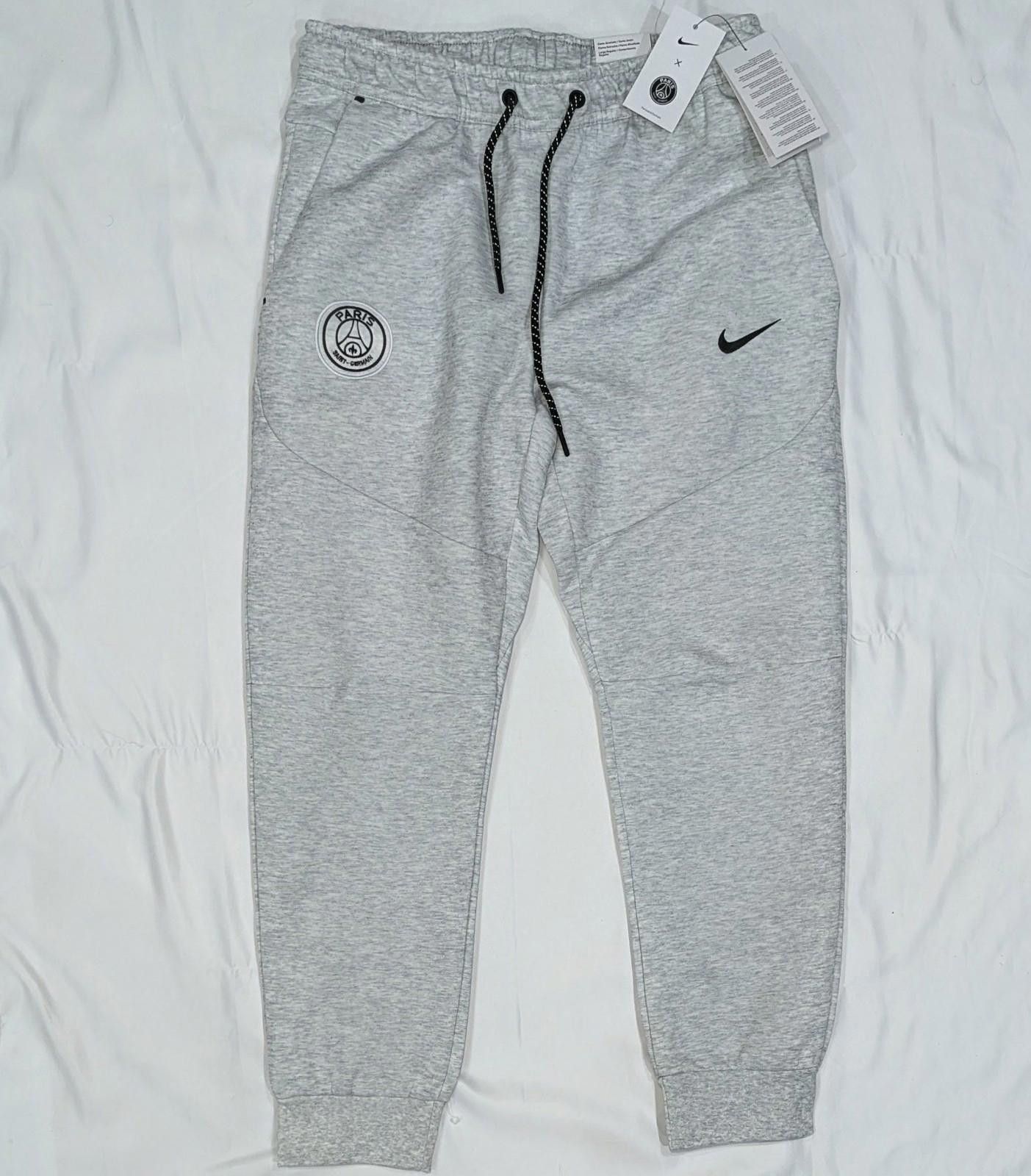 Nike NIKE x PSG Paris Saint-Germain Joggers Gray Men’s XL Size US 36 / EU 52 - 1 Thumbnail