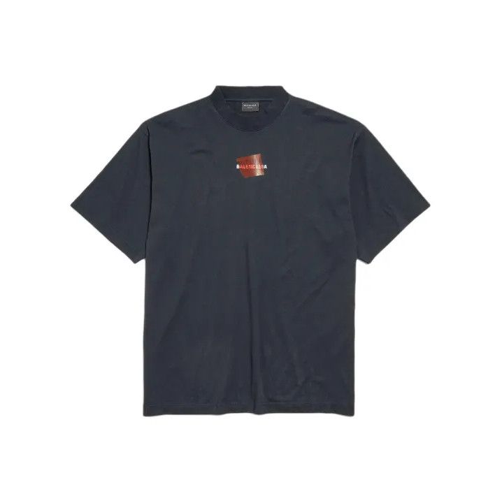 Balenciaga Balenciaga Back FW25 Logo T-Shirt for Men Size US S / EU 44-46 / 1 - 1 Thumbnail