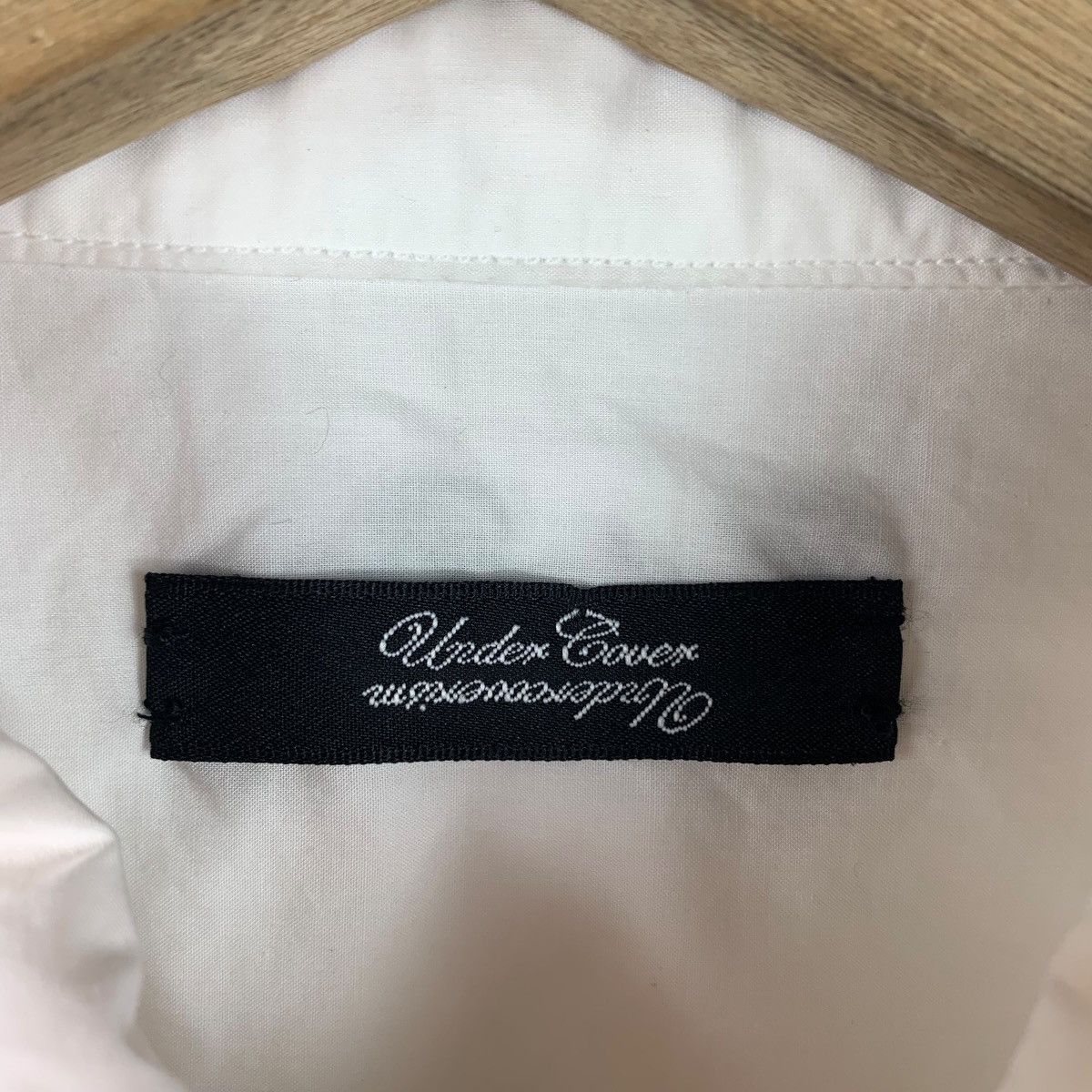 Japanese Brand × Undercover UNDERCOVERISM embroidery logo button shirt Size US M / EU 48-50 / 2 - 3 Thumbnail