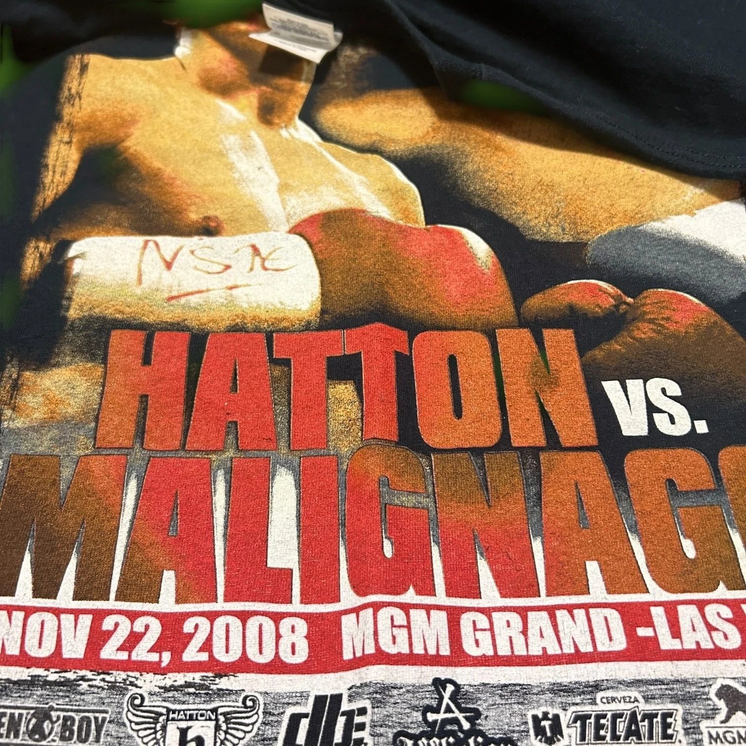 Other Vintage Ricky Hatton Boxing Promo T Shirt Size US L / EU 52-54 / 3 - 4 Thumbnail
