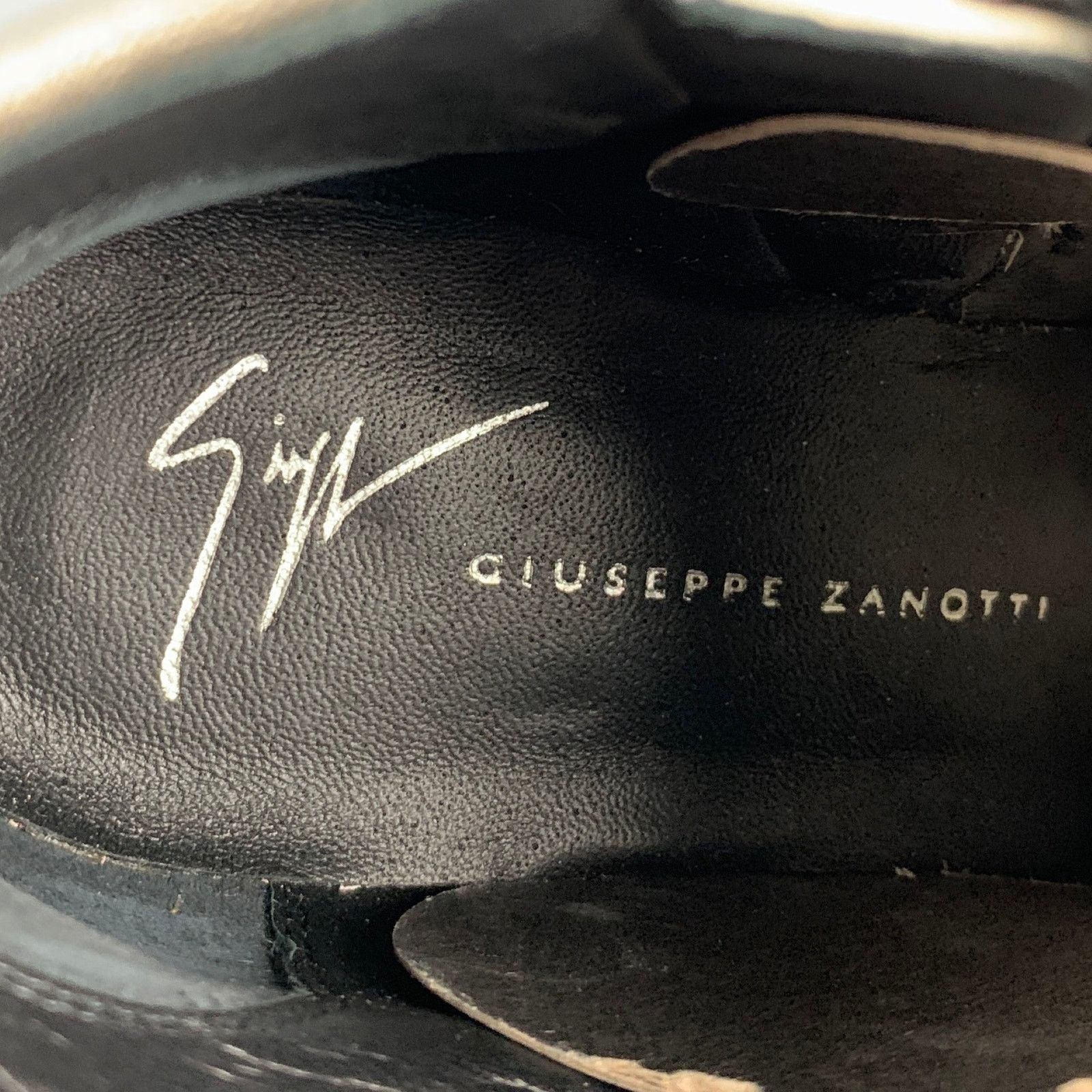 Giuseppe Zanotti GIUSEPPE ZANOTTI Size 5 Silver Leather Ankle Boots Size US 5 / IT 35 - 7 Thumbnail