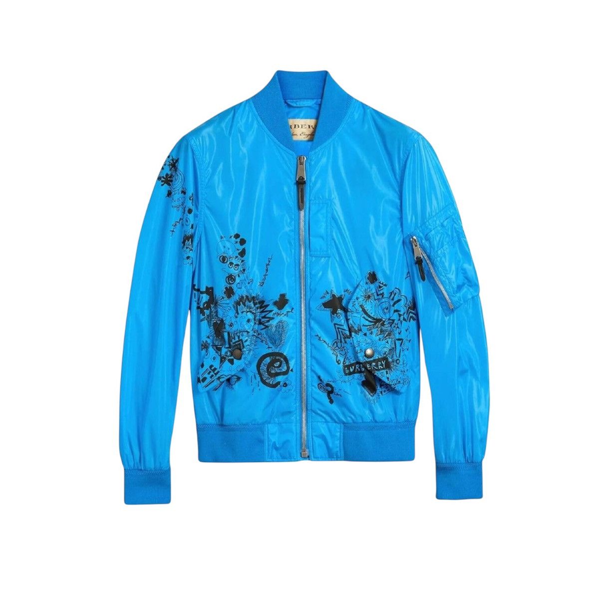 Burberry graffiti bomber jacket rare