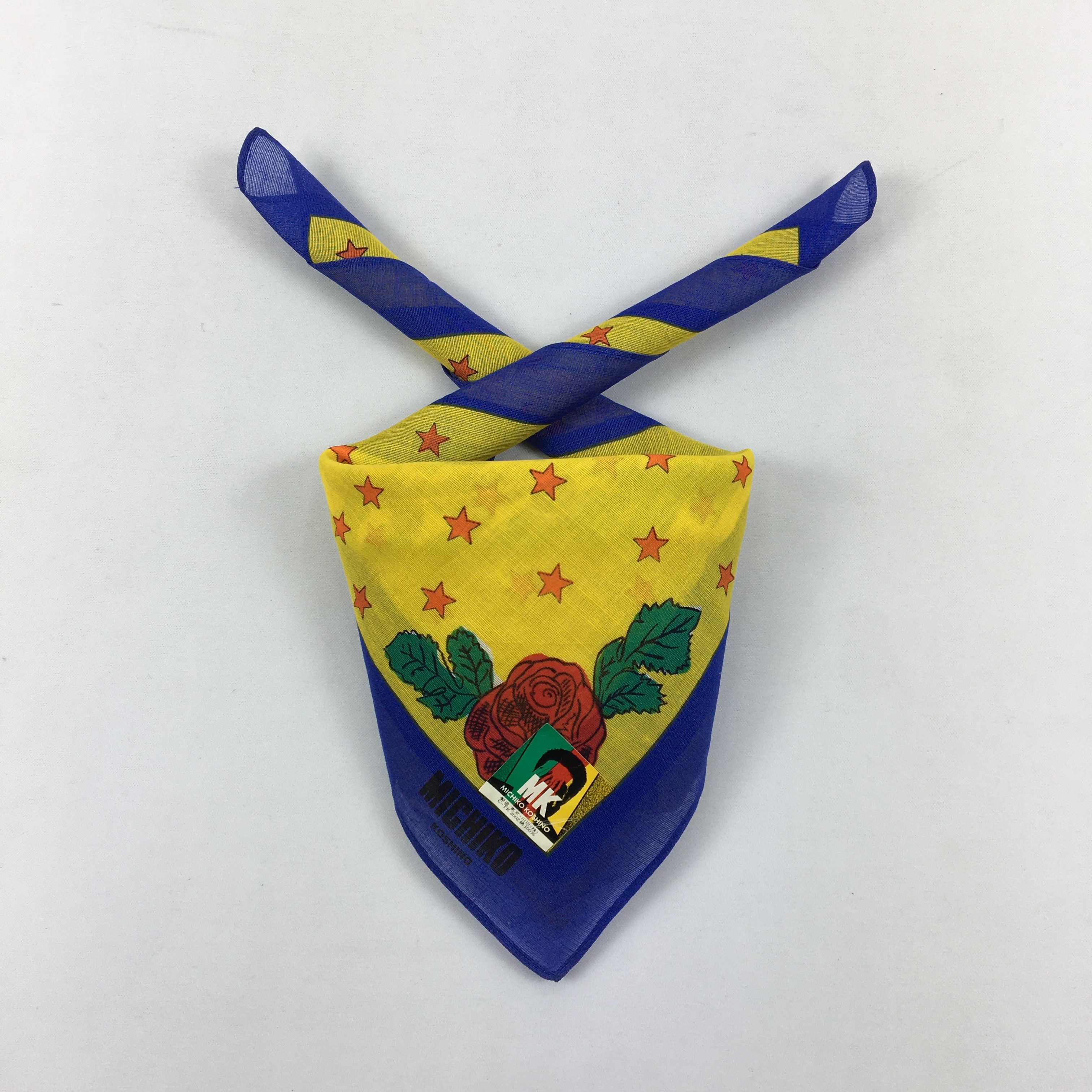 Michiko Koshino London Vintage Michiko Koshino Handkerchief Neckerchief Bandana Size ONE SIZE - 1 Thumbnail