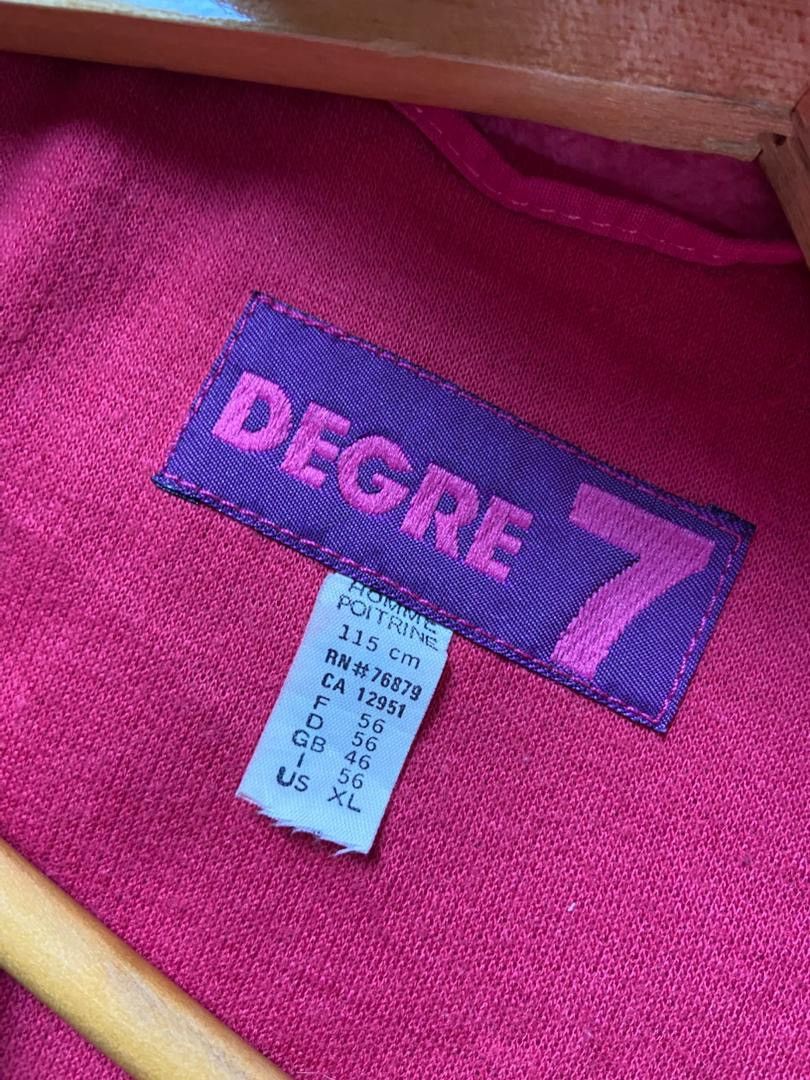 Japanese Brand Vintage Degré 7 Patrick Vallencant Ski Suit (199) Size US 39 - 3 Thumbnail