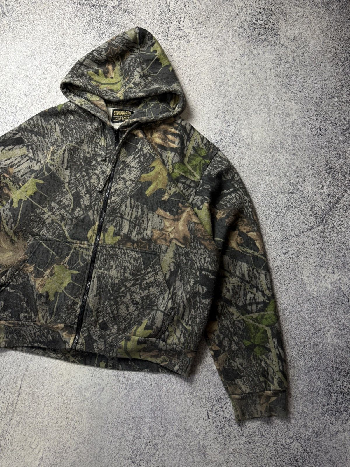 Carhartt Crazy Vintage Y2K Realtree Camo Zip Hoodie Carhartt Style Size US XXL / EU 58 / 5 - 4 Thumbnail