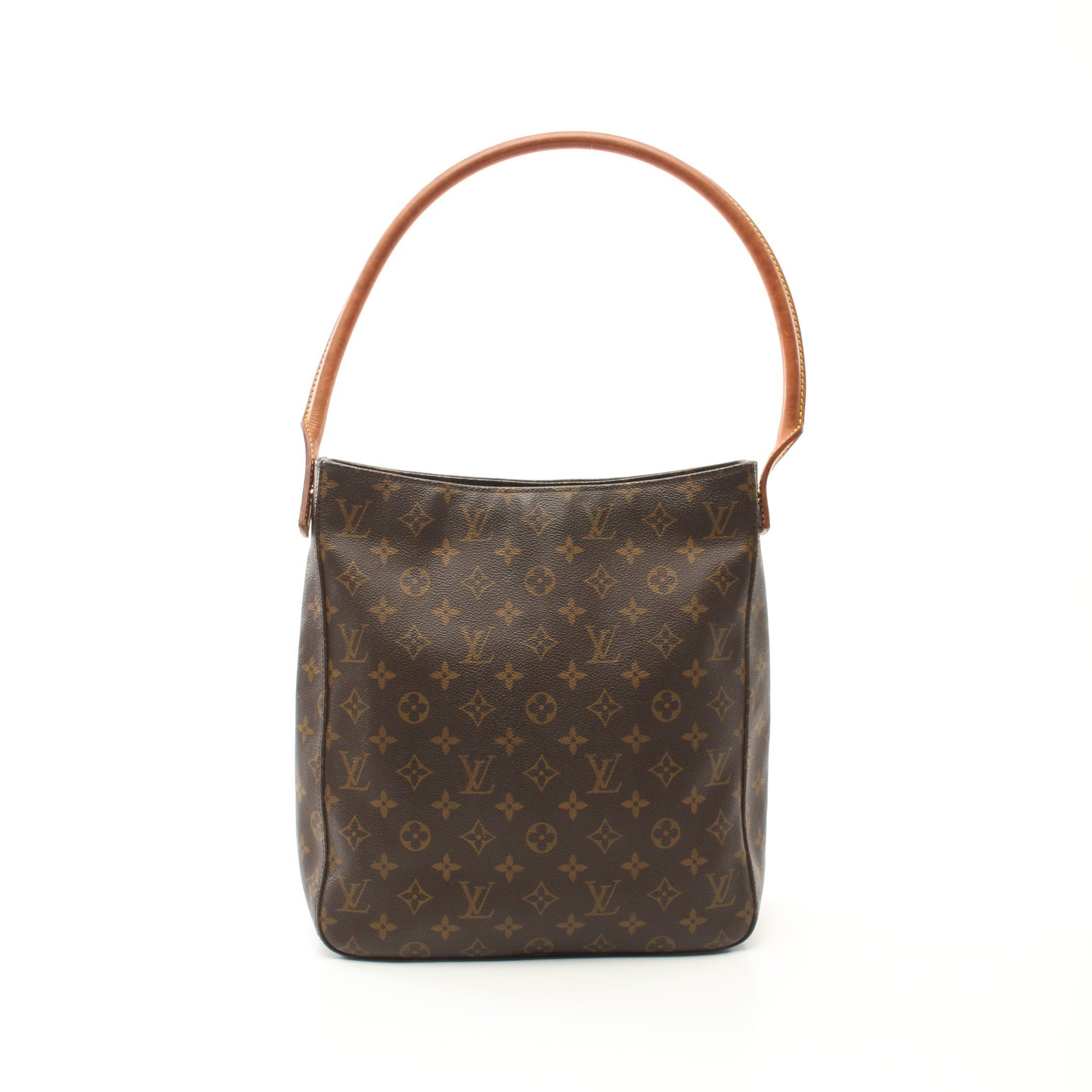 Louis Vuitton Louis Vuitton Looping Gm Monogram Shoulder Bag Leather Brown Size ONE SIZE - 1 Thumbnail