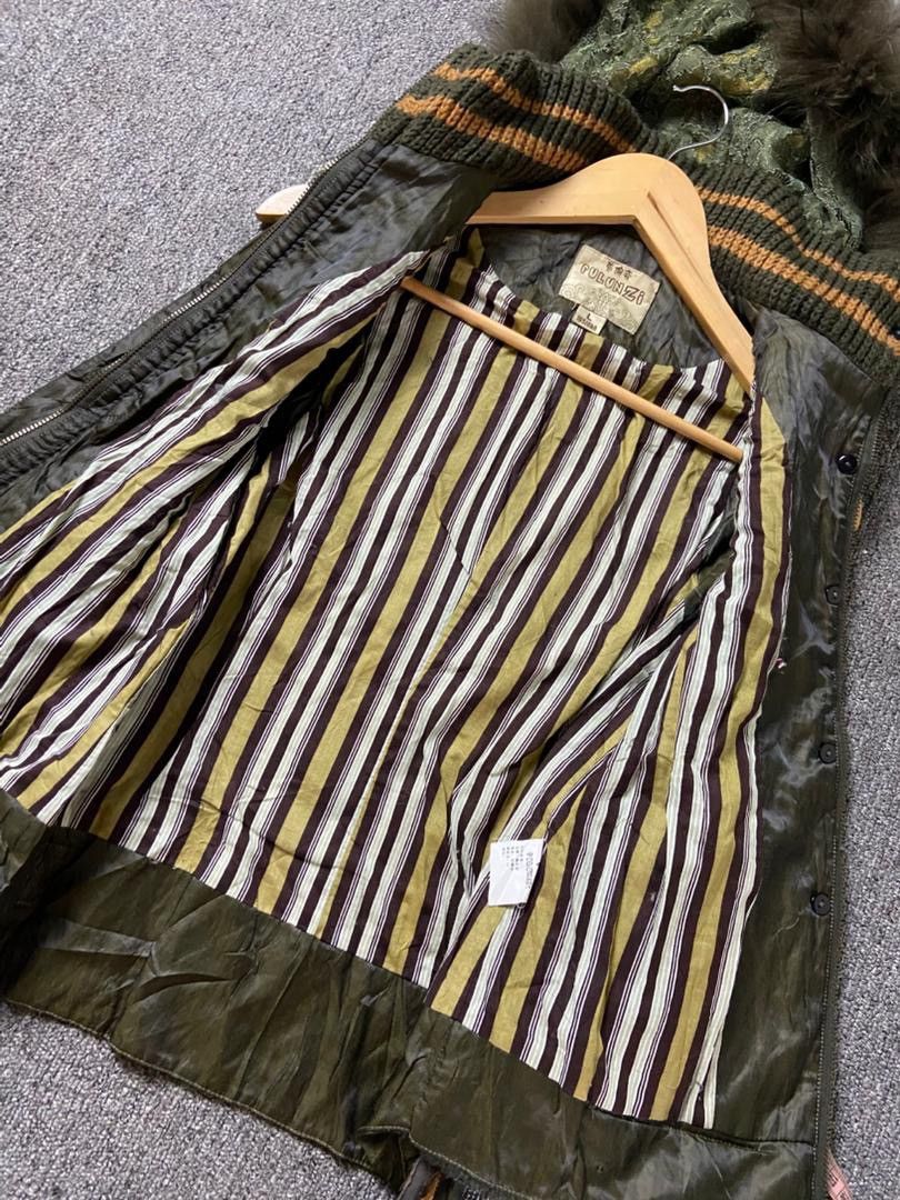 Japanese Brand FULUNZI Brand Utility Vest with Fur Trim (205) Size US L / EU 52-54 / 3 - 4 Thumbnail