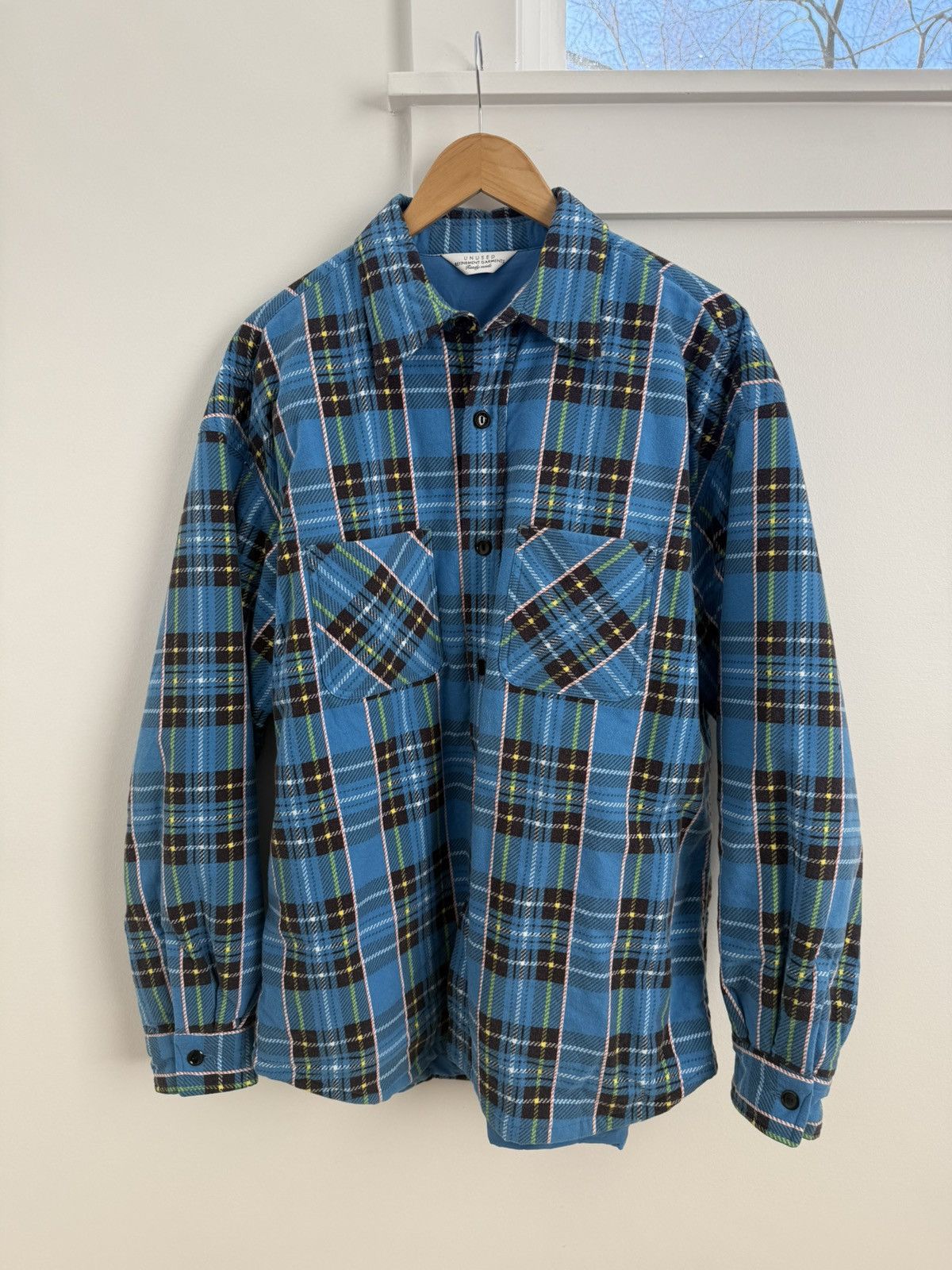 Unused Down flannel shirt Size US XL / EU 56 / 4 - 1 Thumbnail