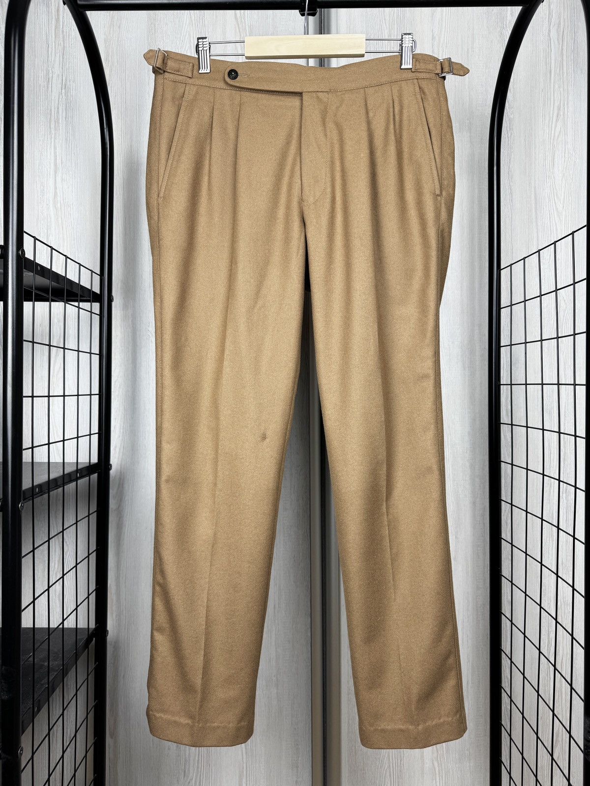 THE GIGI The GIGI Boglioli side buckle wool pants Size US 32 / EU 48 - 2 Thumbnail