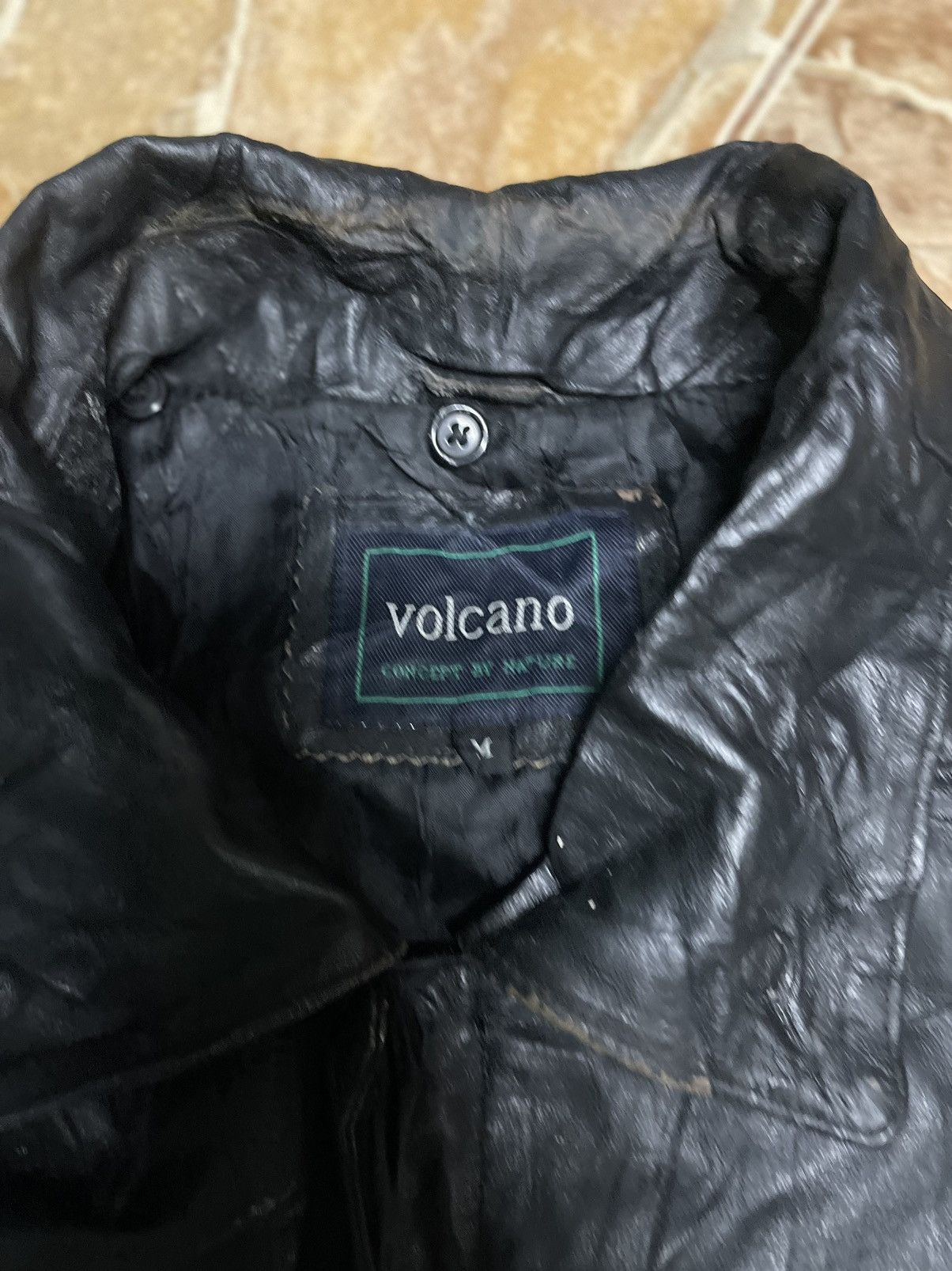 Japanese Brand × Vintage Japanese Volcano Leather Jacket Size US M / EU 48-50 / 2 - 5 Thumbnail