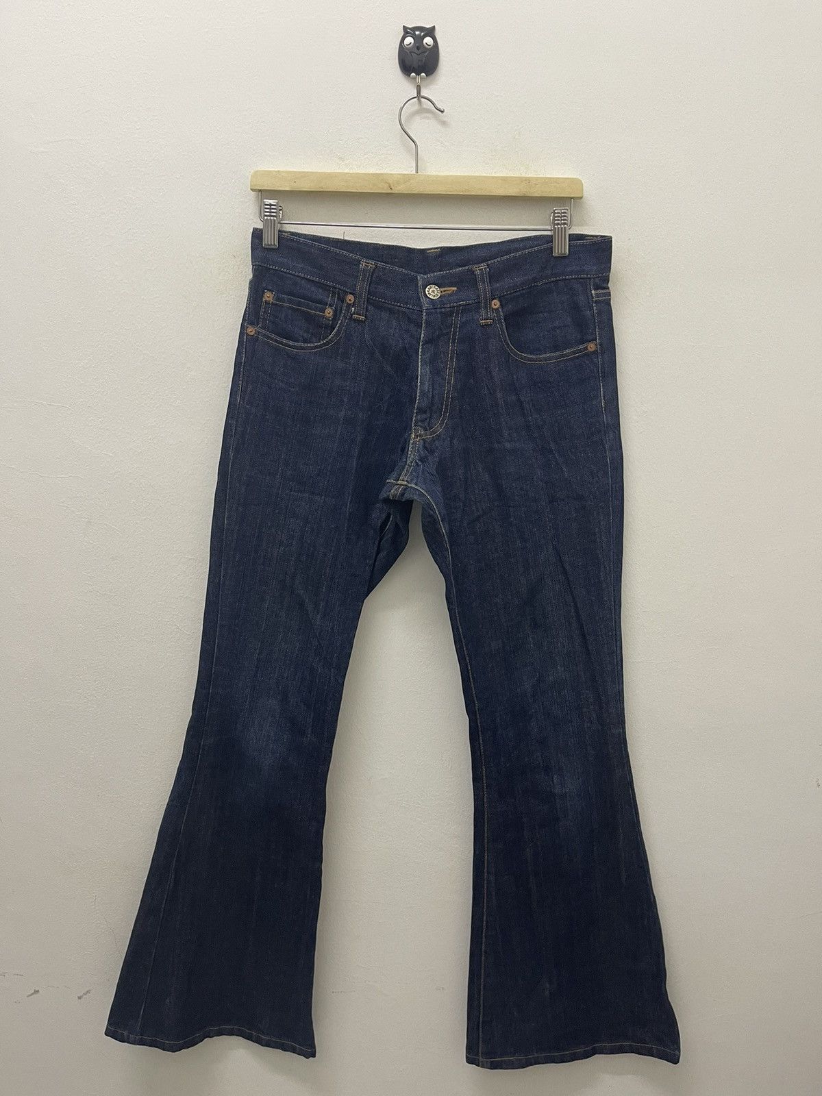 Kamikaze Attack Rare Vintage KAMIKAZE ATTACK Made in Japan Flare Denim Size US 30 / EU 46 - 6 Thumbnail