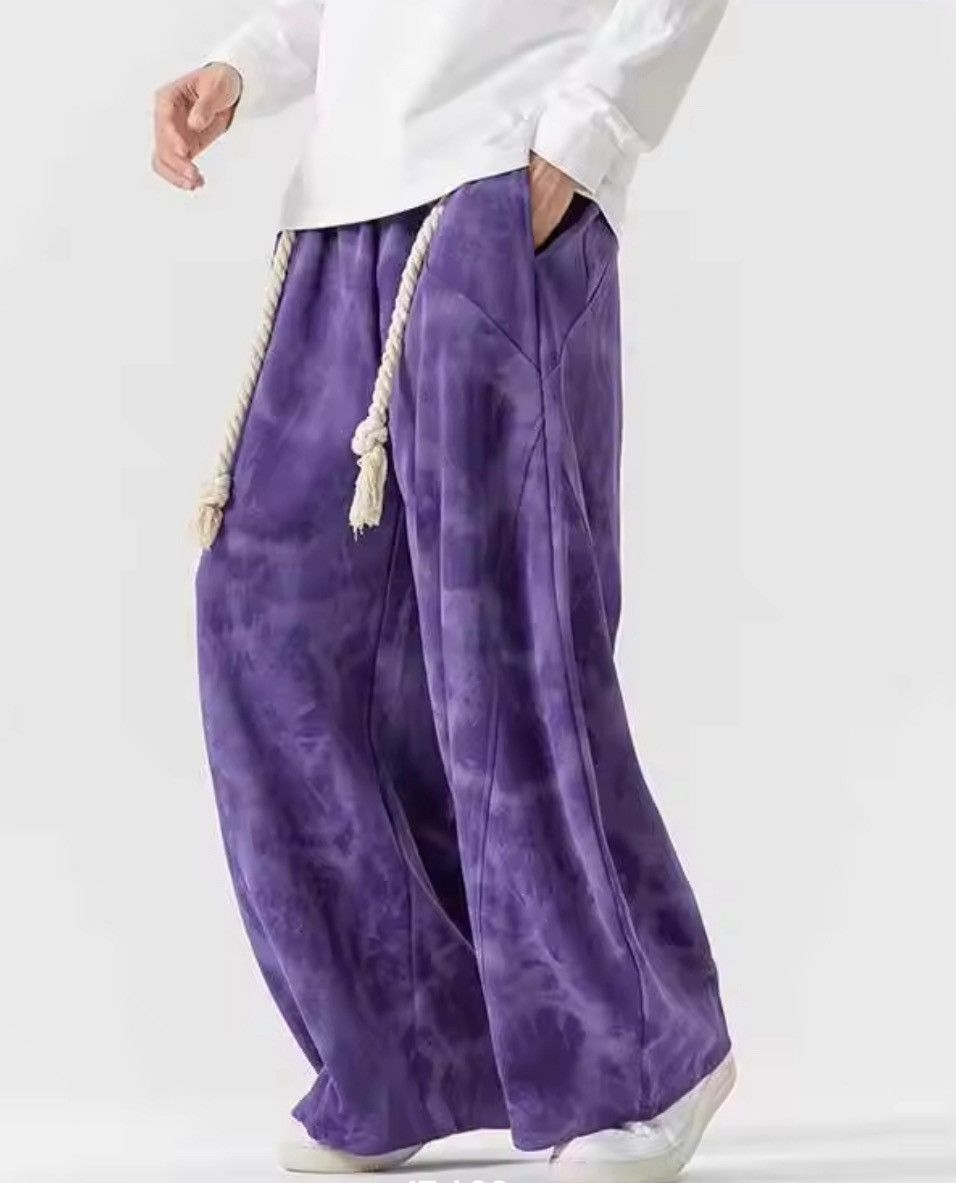 Baggy rope lace sweats